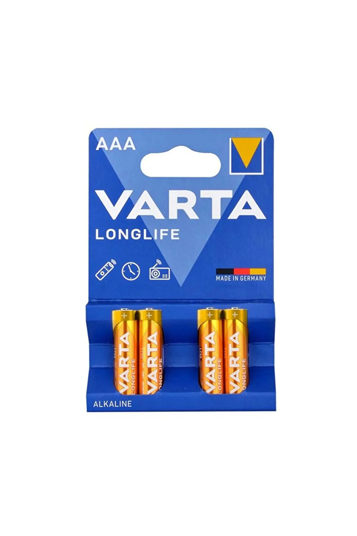 Longlife AAA 4lü İnce Kalem Pil