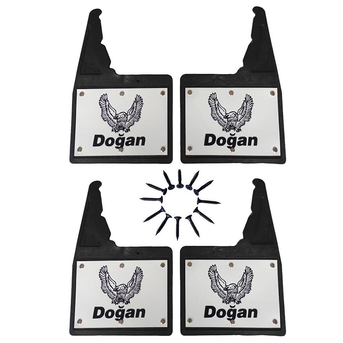 Tofaş Doğan-131 Doğan 4'lü Perçinli Ön/Arka Paçalık Çamurluk Tozluk TFS1RX001YD