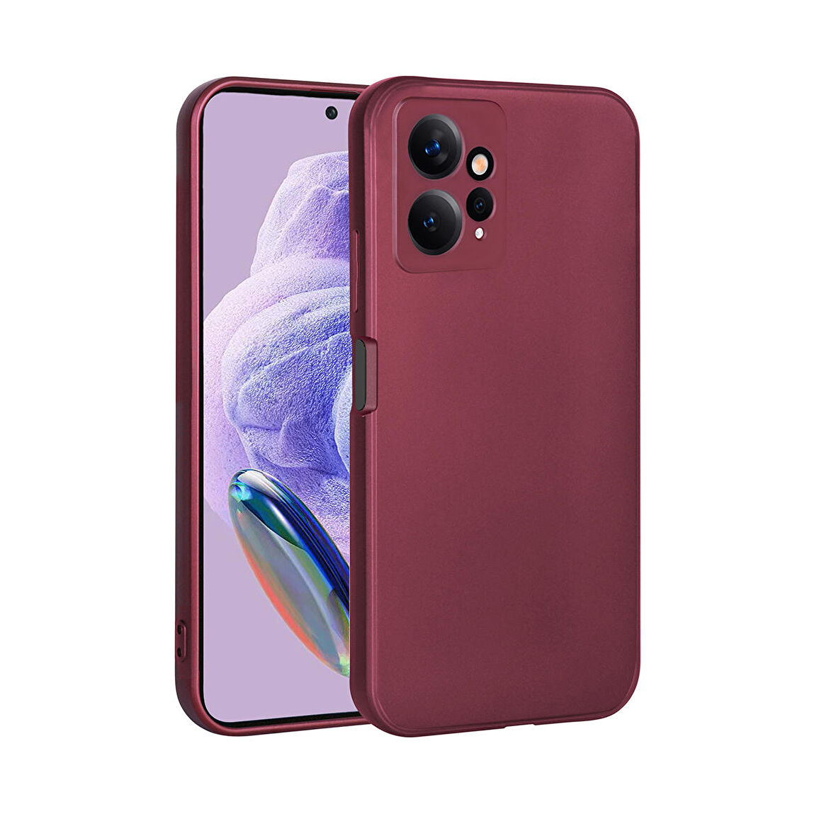 Gpack Xiaomi Redmi Note 12 4G Kılıf Mat Korumalı Soft Premier SilikonNano Glass