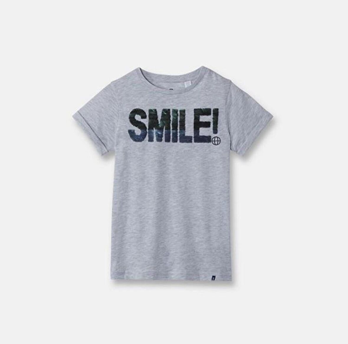 Smile Pullu Erkek Çocuk Tişört