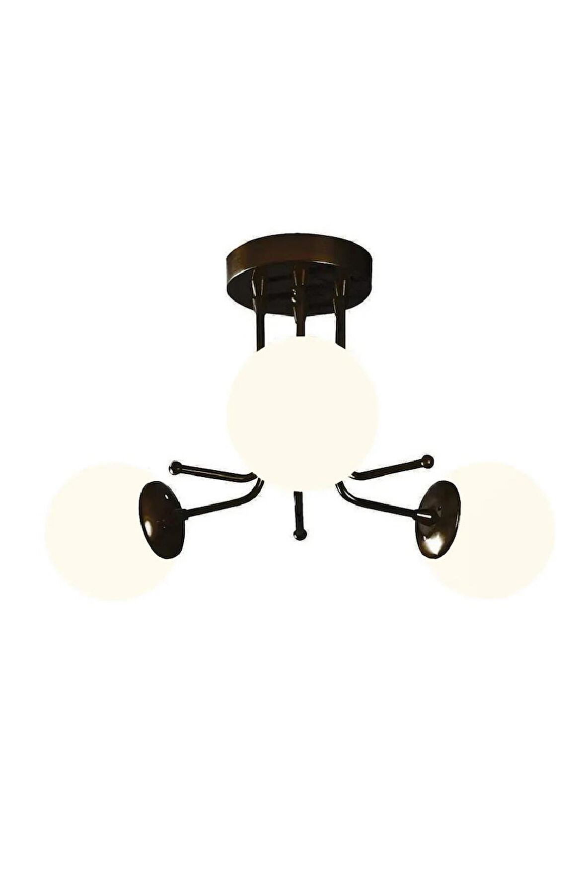  ebru 3lü siyah krom 5746