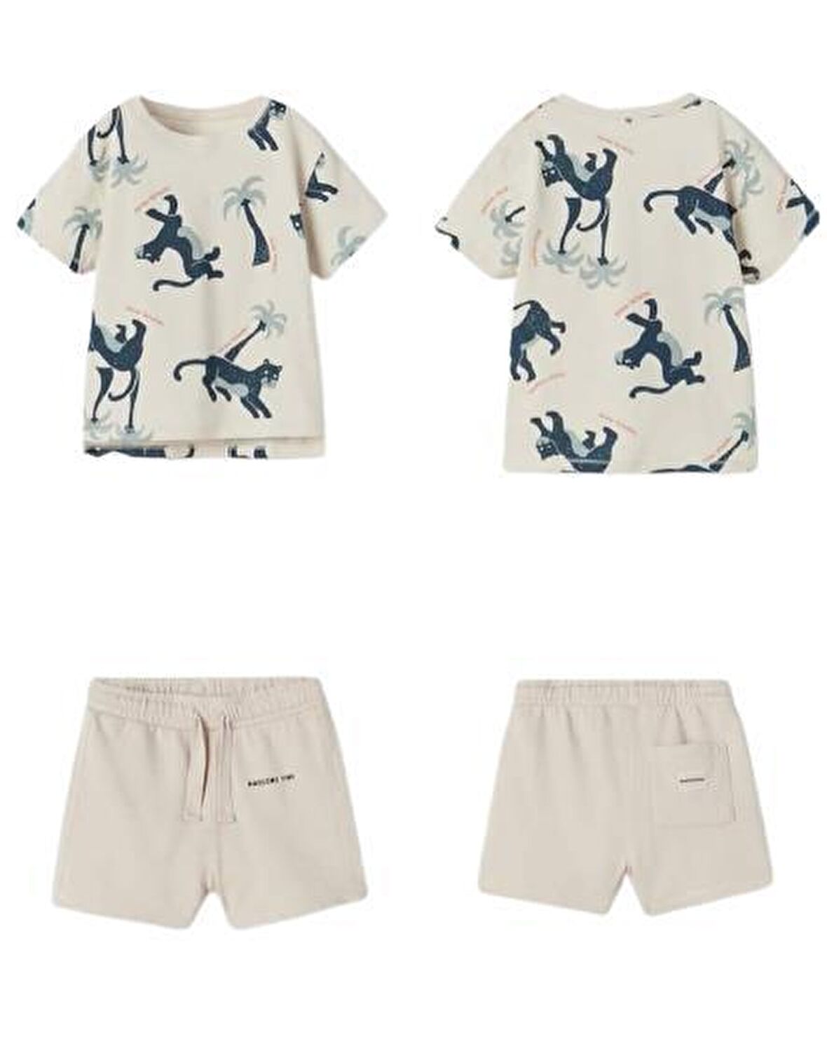 Şortlu Tropical Mood Erkek Çocuk  Takım