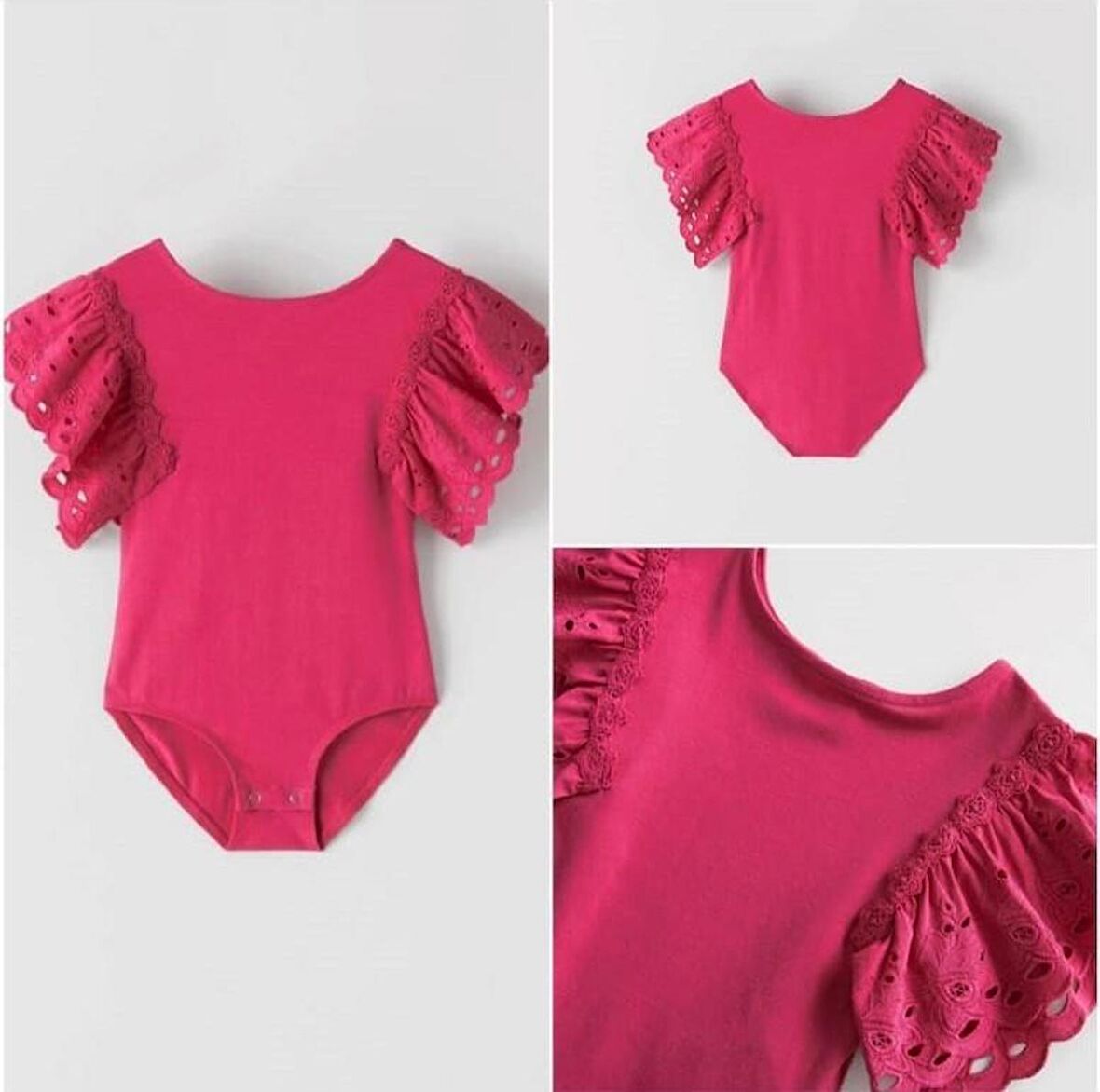 Dantelli Çocuk Body