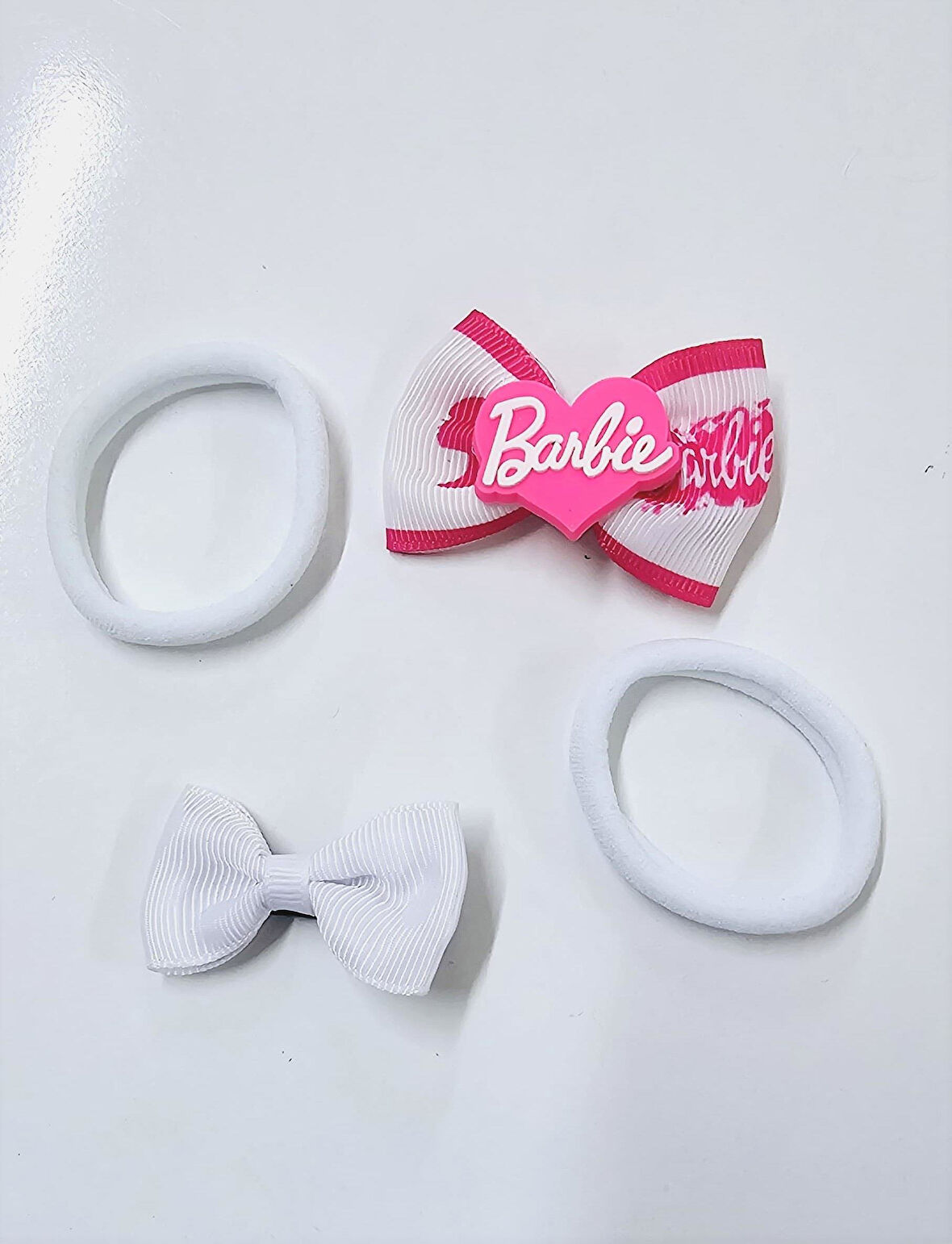 Barbie Çocuk Toka Set 4lü