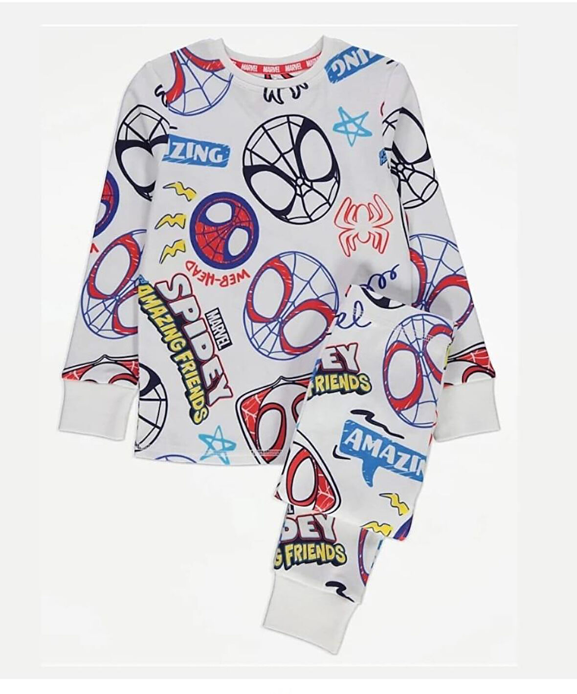 Spiderman Çocuk Pijama Takım