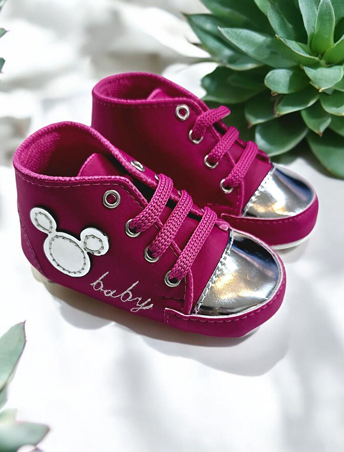 Minnie Kız Bebek Patik