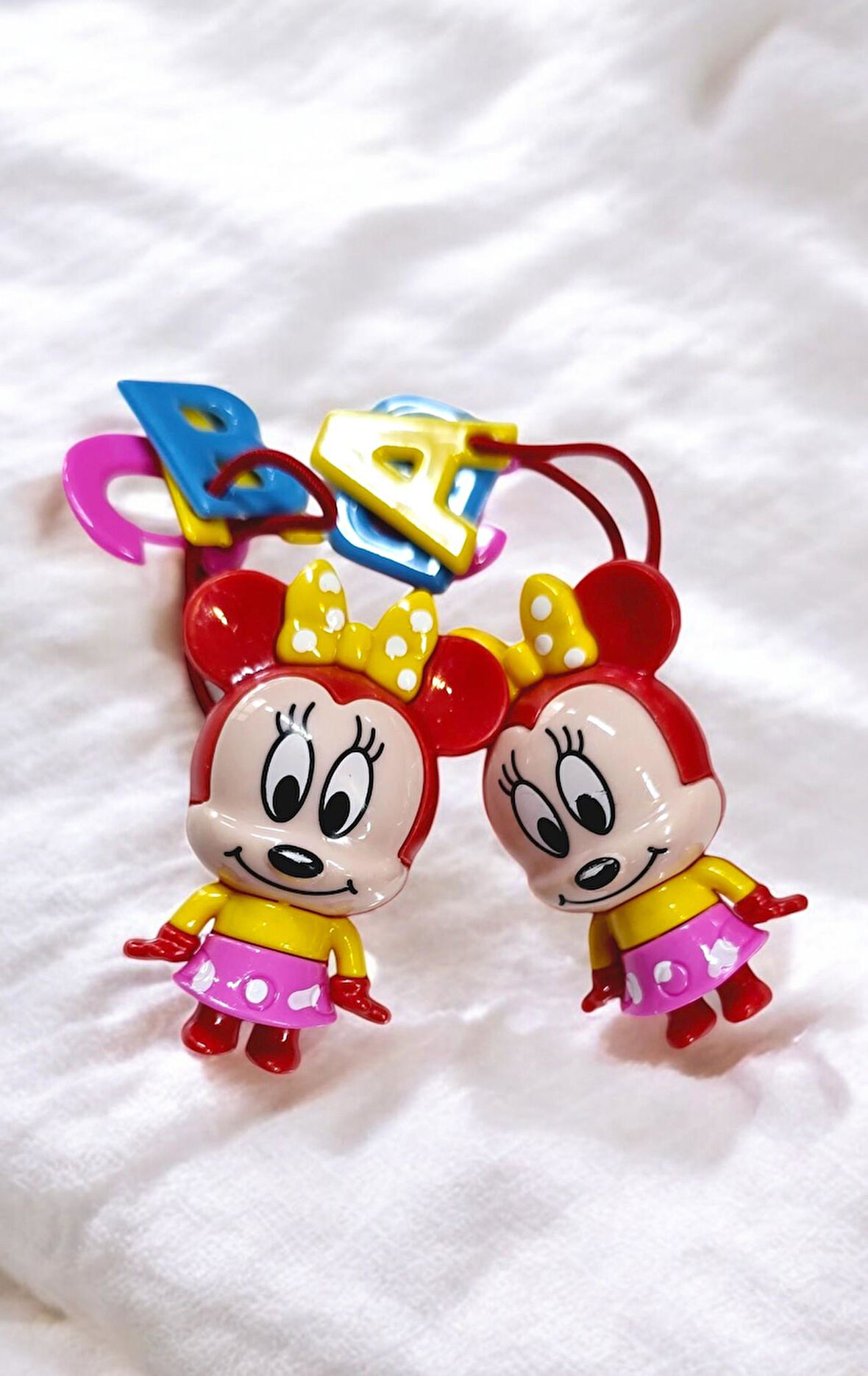 Hafli Minnie Kız Çocuk Lastikli Toka 2li