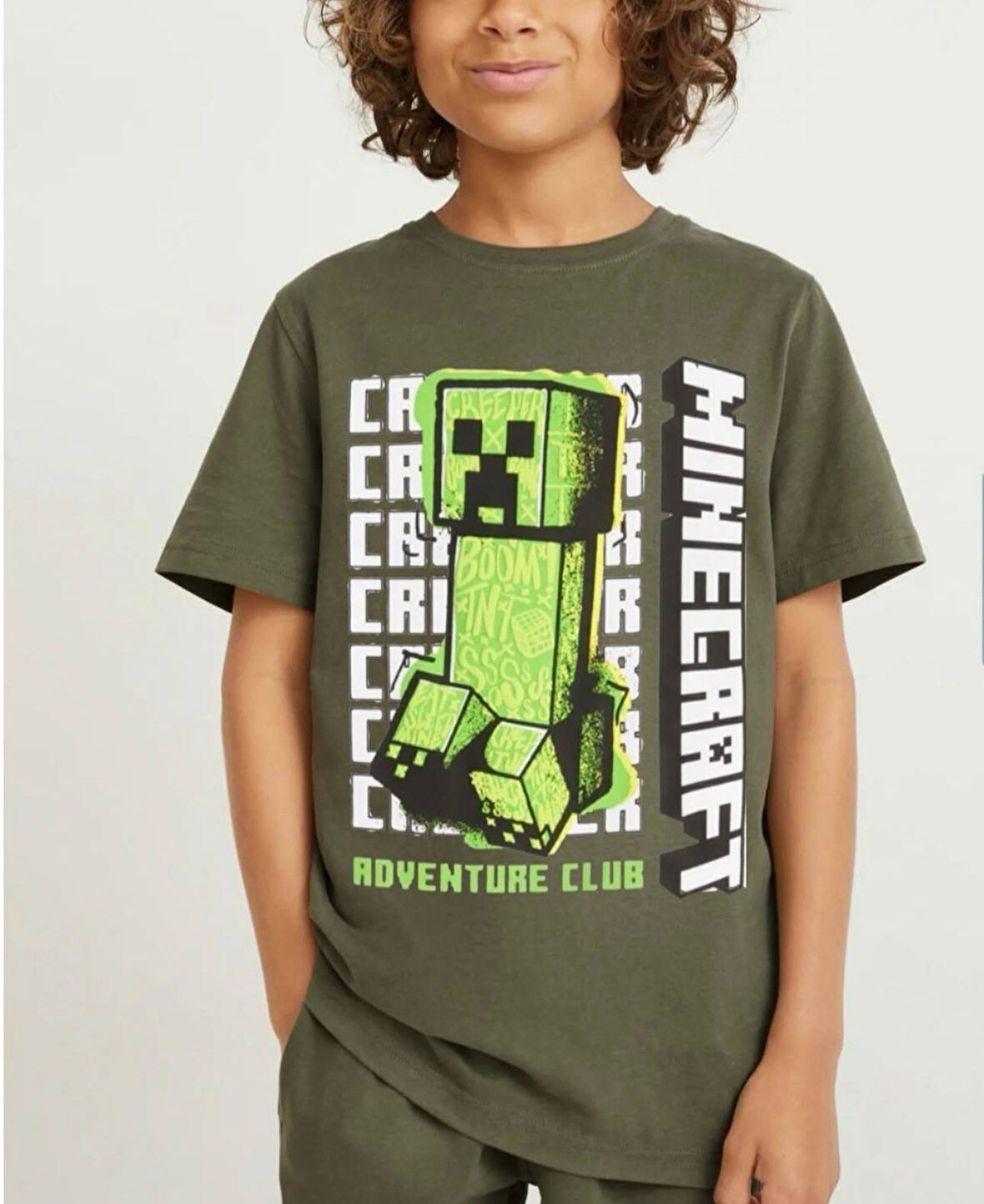 Minecraft Çocuk Tişört