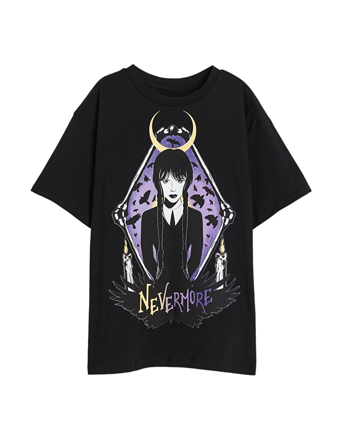 Wednesday Kız Çocuk Tişört