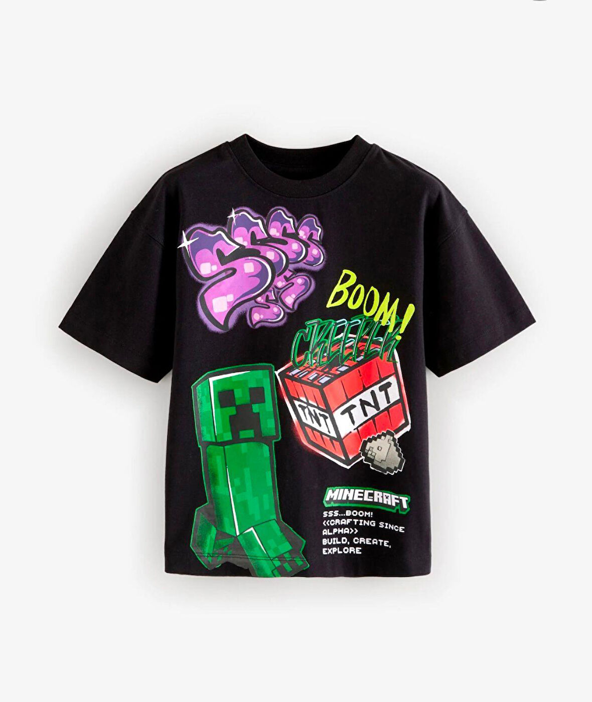 Minecraft Çocuk Tişört