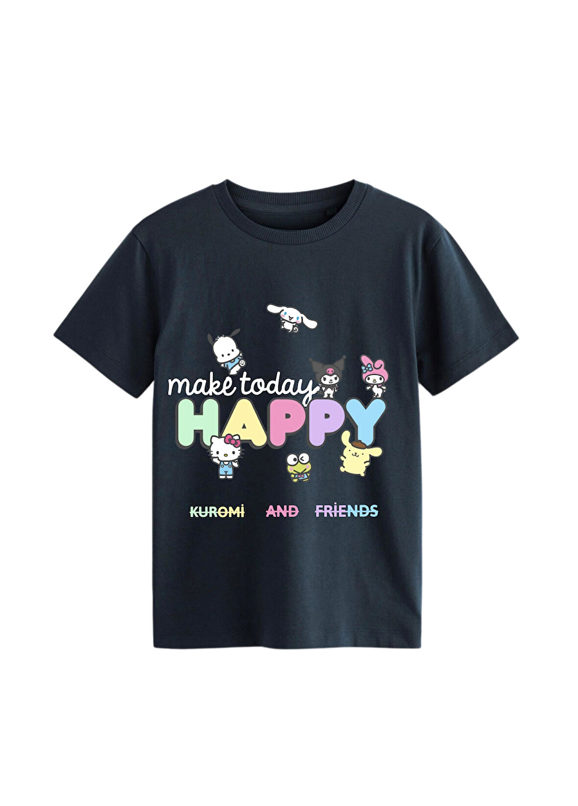 Kuromi Kız Çocuk Tişört