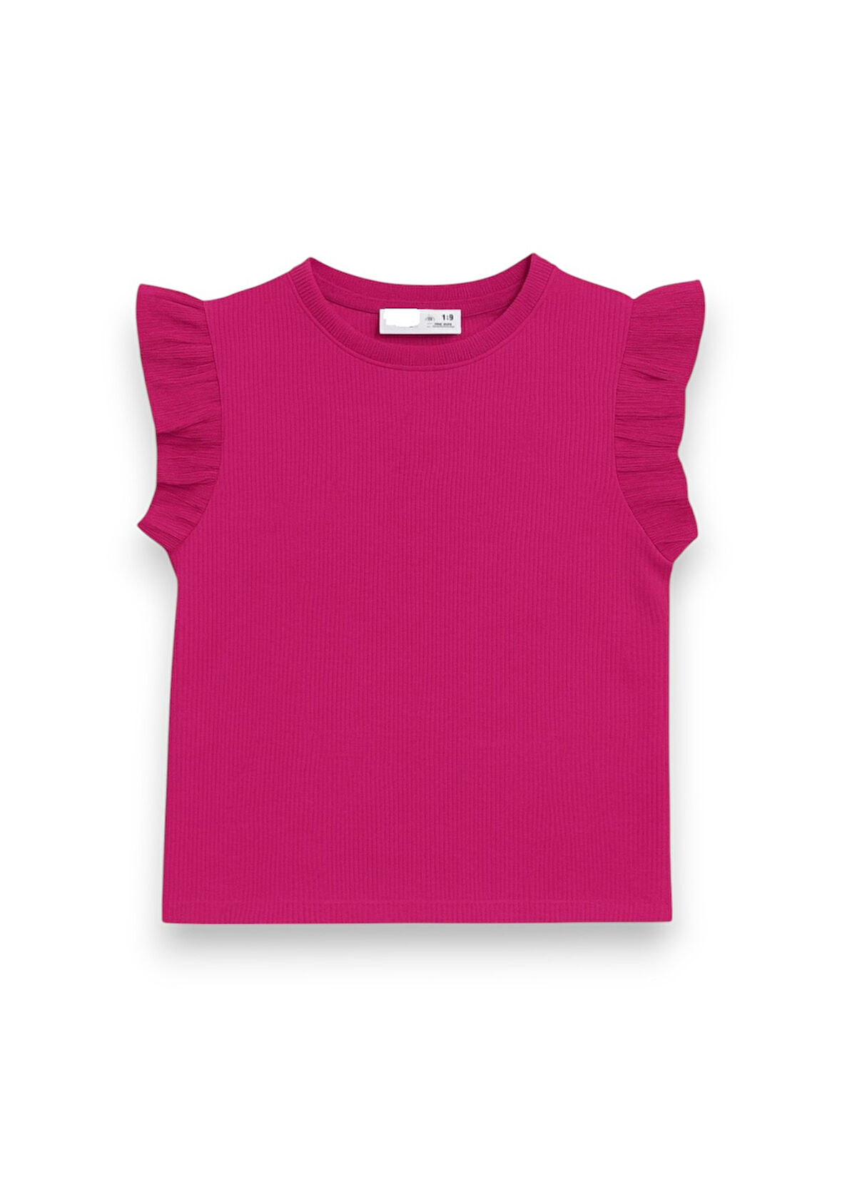 Kolu Fırfırlı Kız Çocuk Bluz