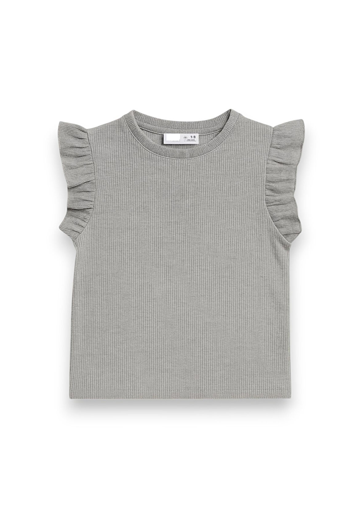 Kolu Fırfırlı Kız Çocuk Bluz