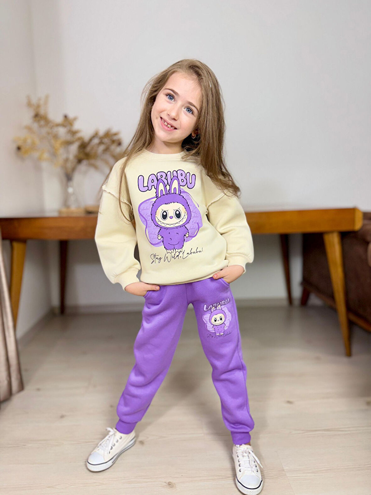 Labubu Kız Çocuk Eşofman Takım