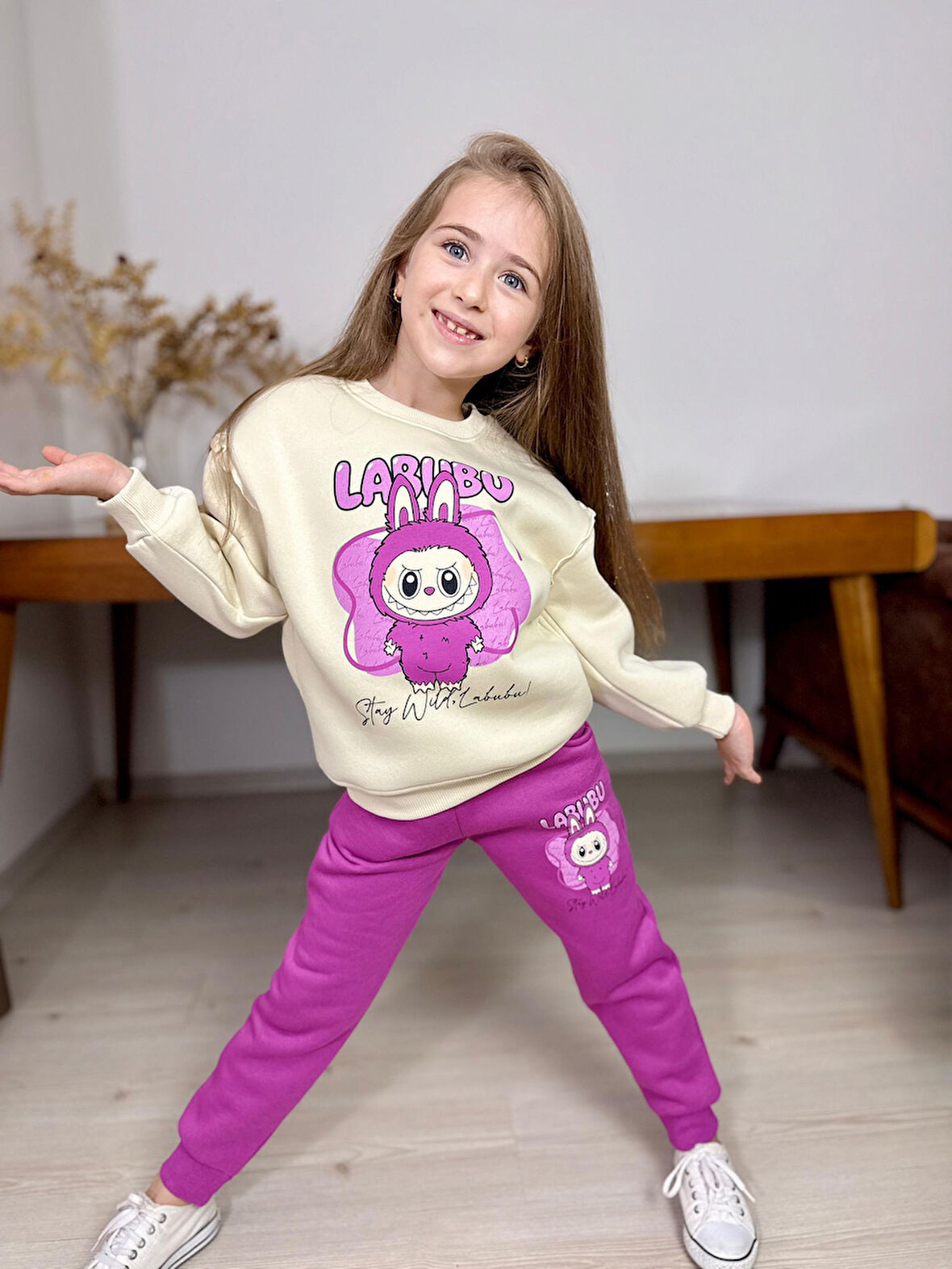 Labubu Kız Çocuk Eşofman Takım