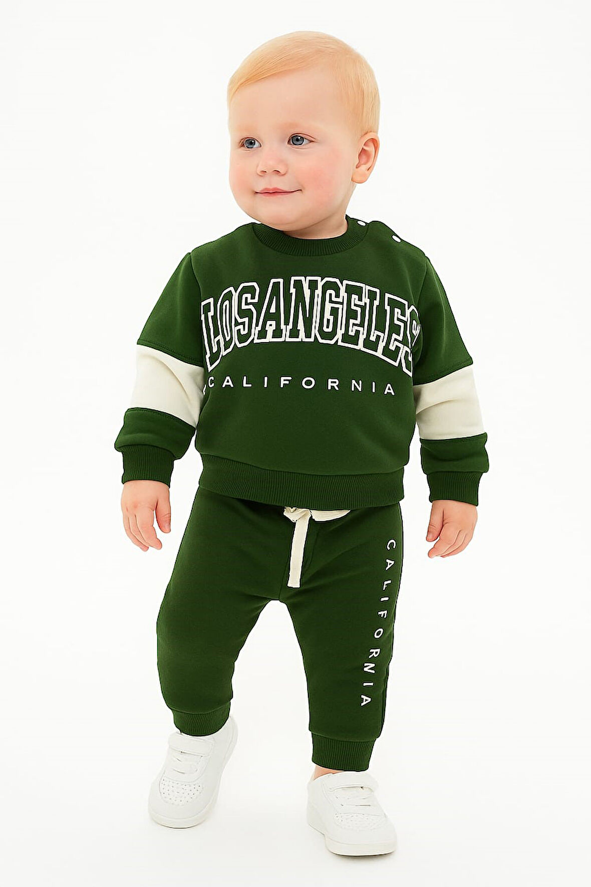 Los Angeles Erkek Bebek Kışlık Eşofman Takımı