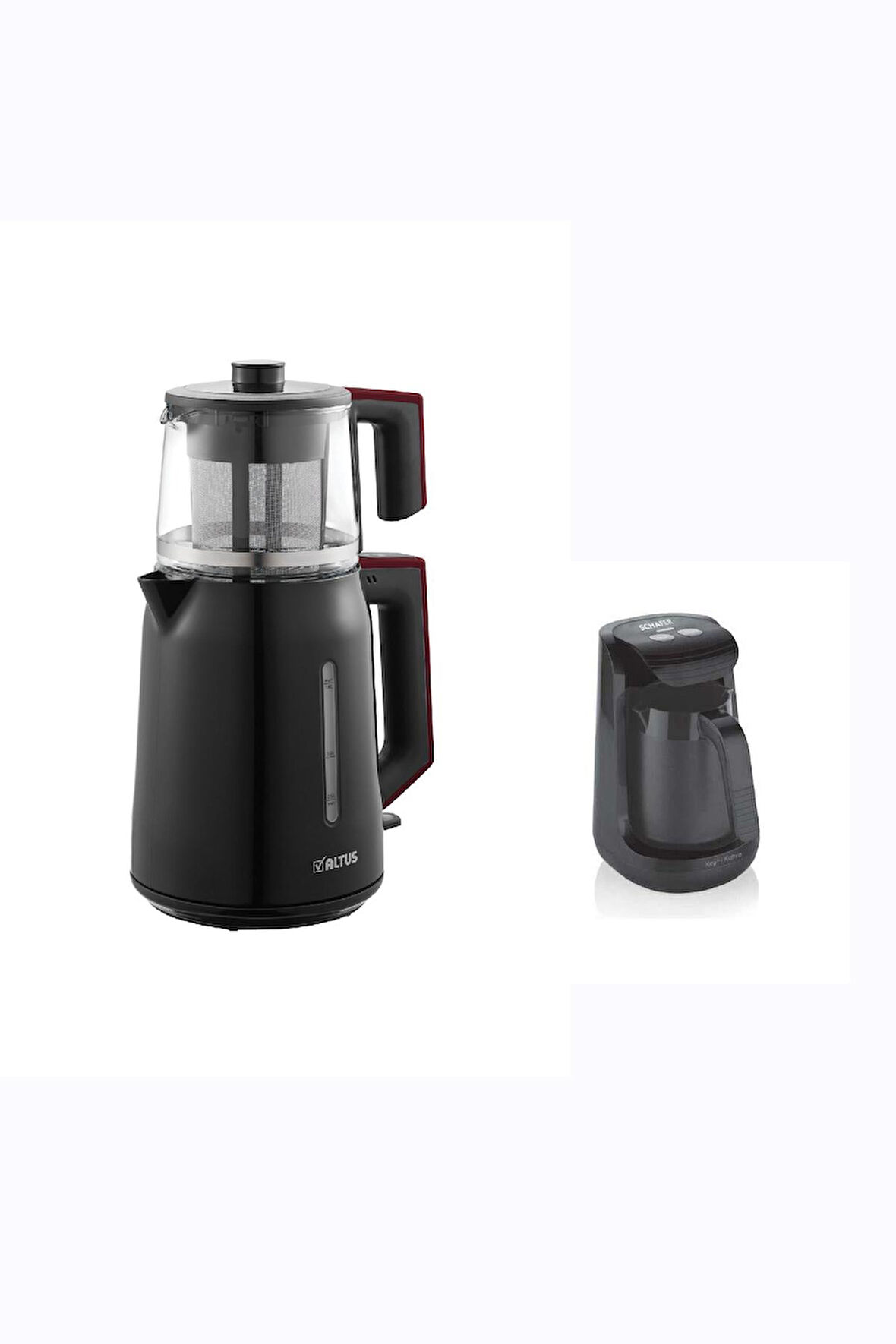 Altabi Al t us 4224 S Çay Makinesi ve Schafer Kahve Makinesi