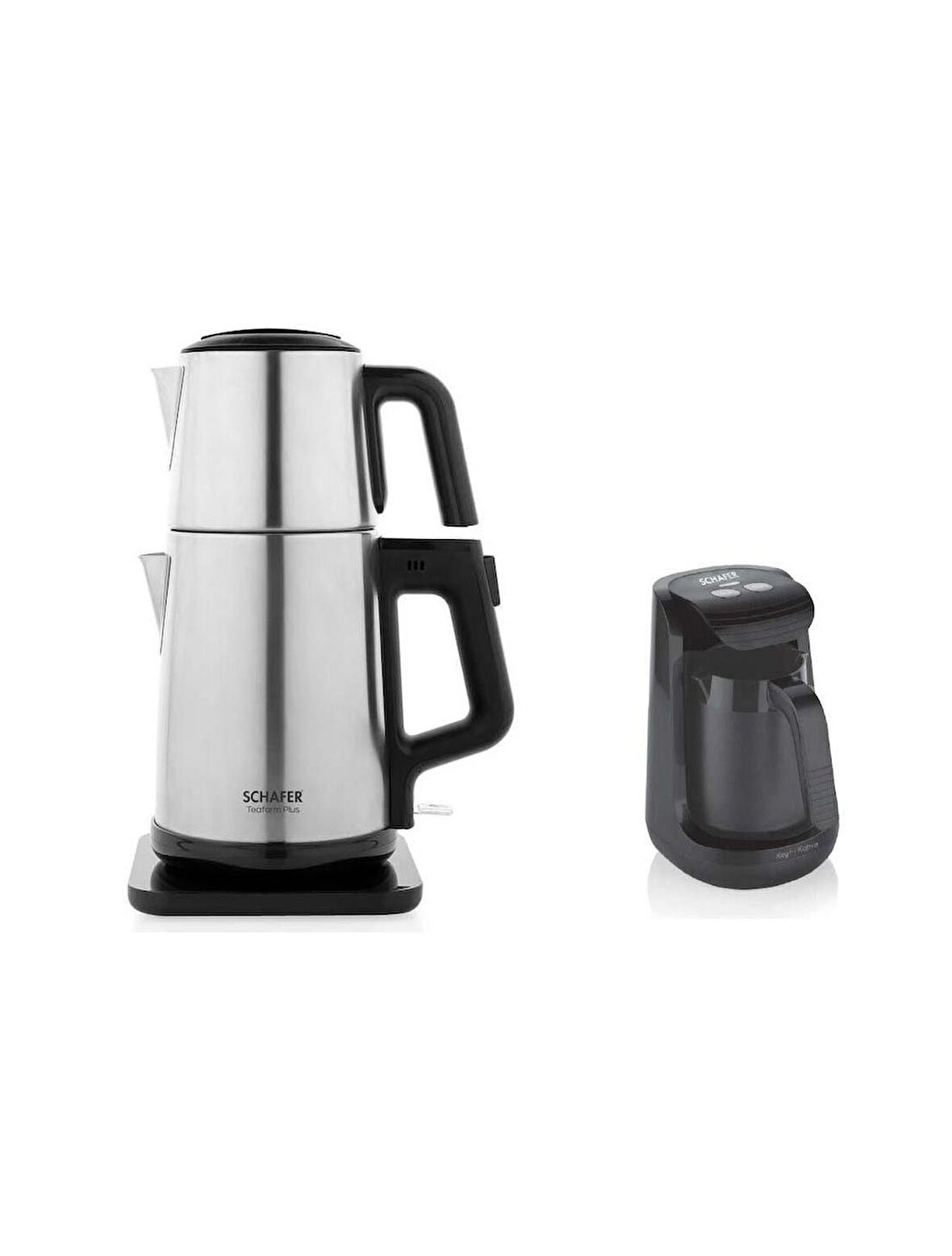 Schafer Çelik Çay Makinesi Ve Schafer Türk Kahve Makinesi
