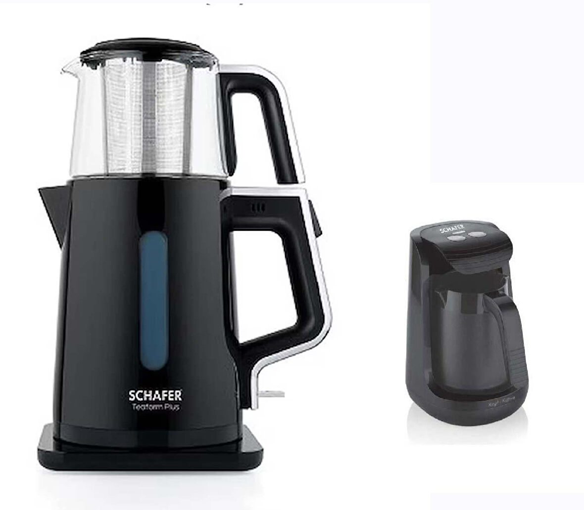 Schafer Elektrikli Çay Makinesi Ve Schafer Türk Kahve Makinesi