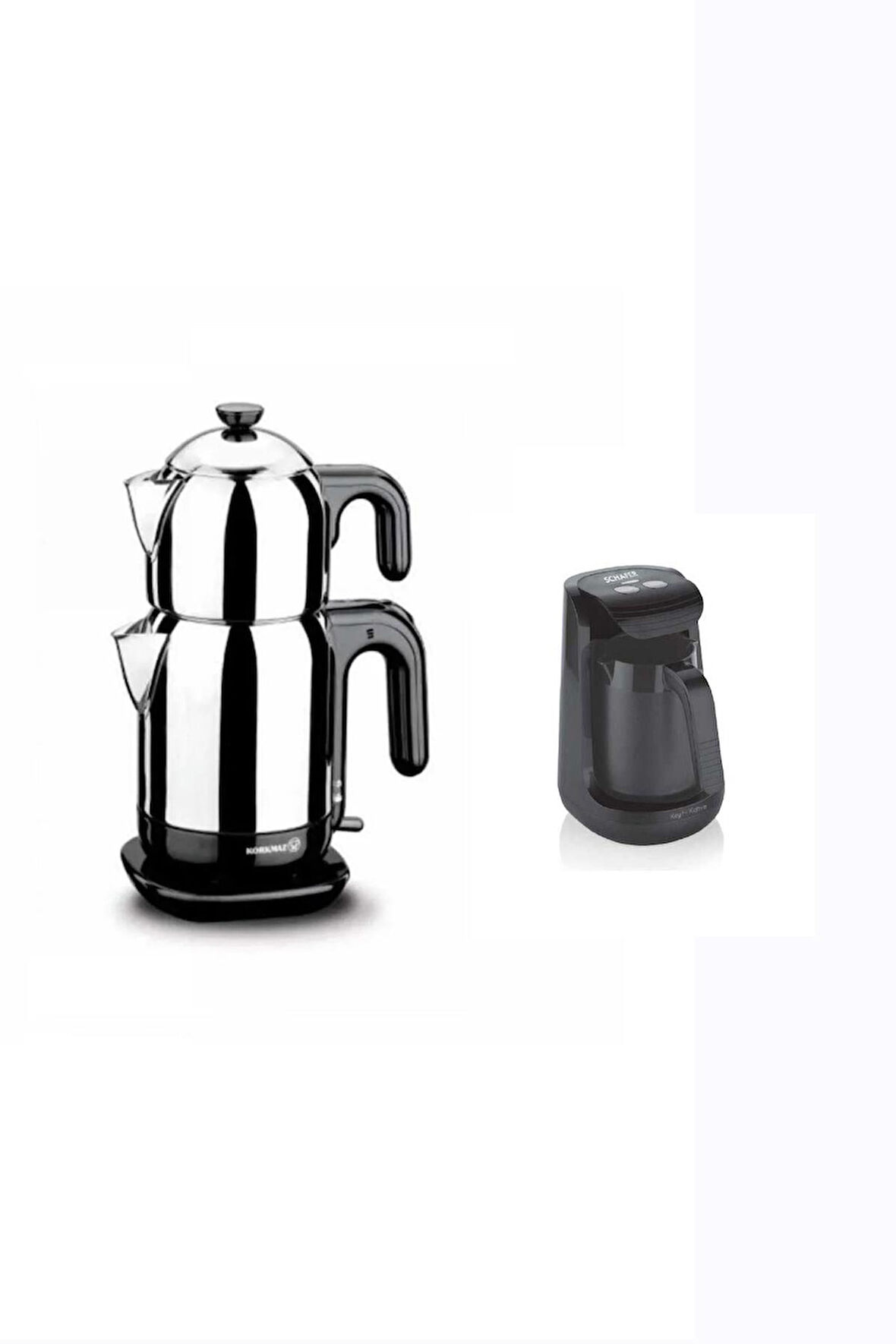 Korkmaz Çelik Çay Makinesi Ve Schafer Türk Kahve Makinesi