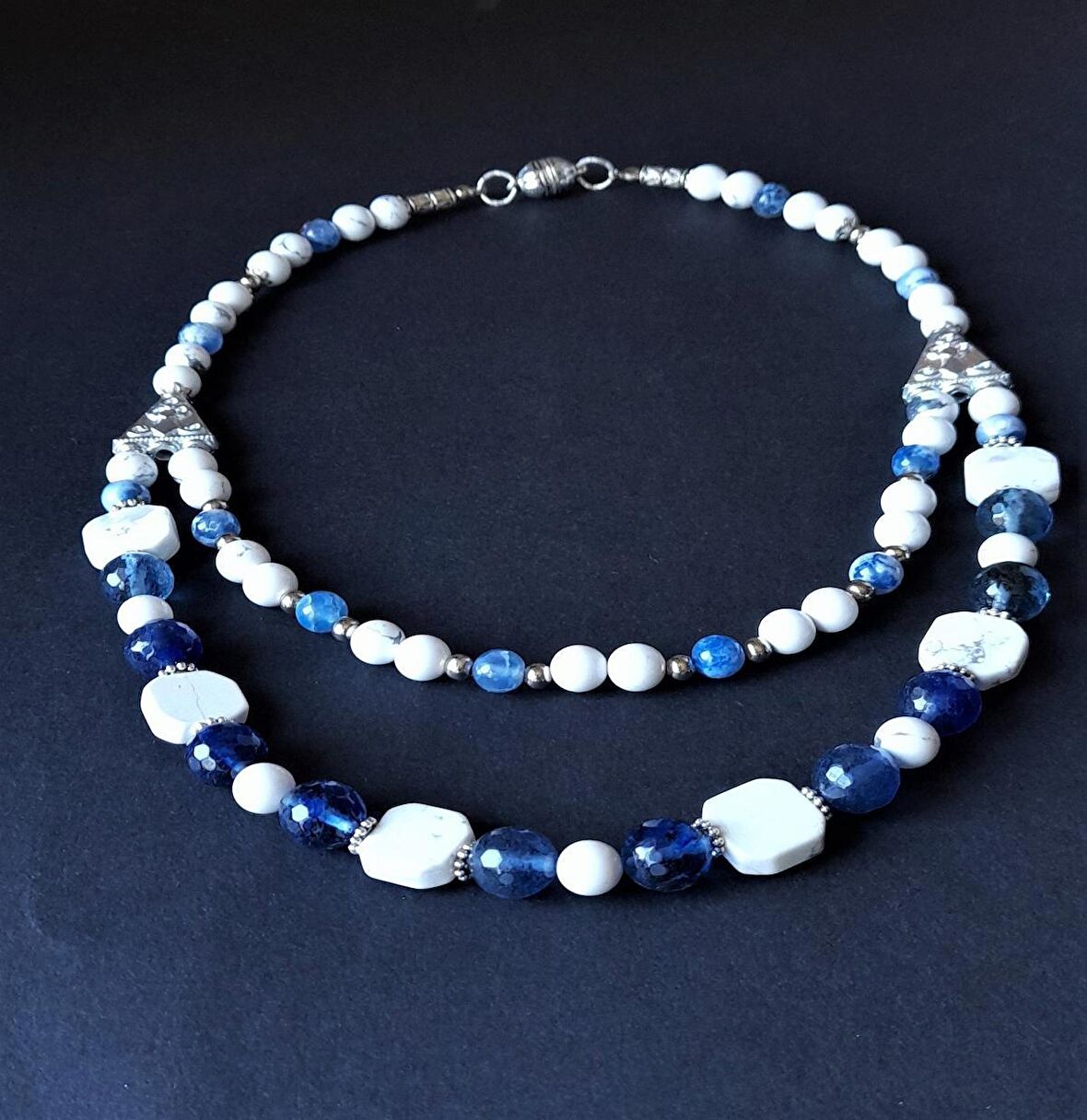 Havlit Kuvars Kolye Bileklik Seti