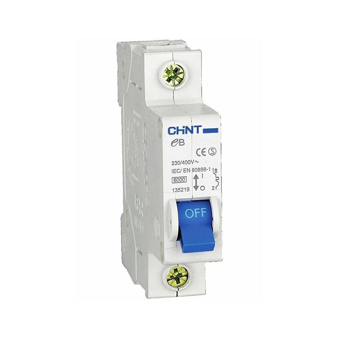 CHINT MONOFAZE OTOMATİK SİGORTA 1P B 25A 6KA