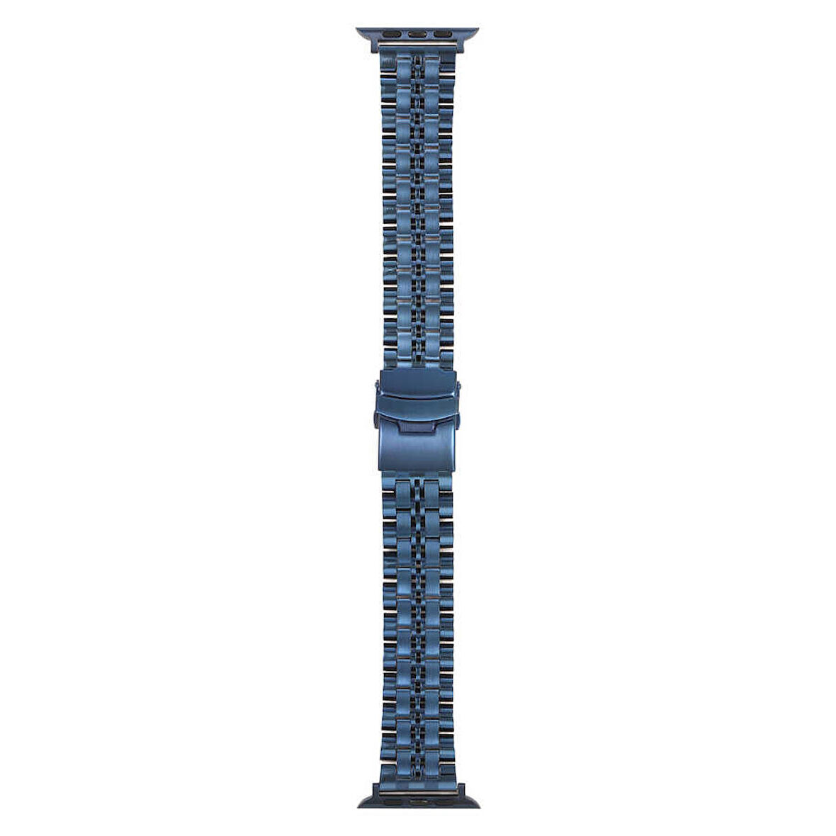 Gpack Apple watch 6 uyumlu 40 mm Kordon Mat Parlak Şerit Bakla Desenli KRD54