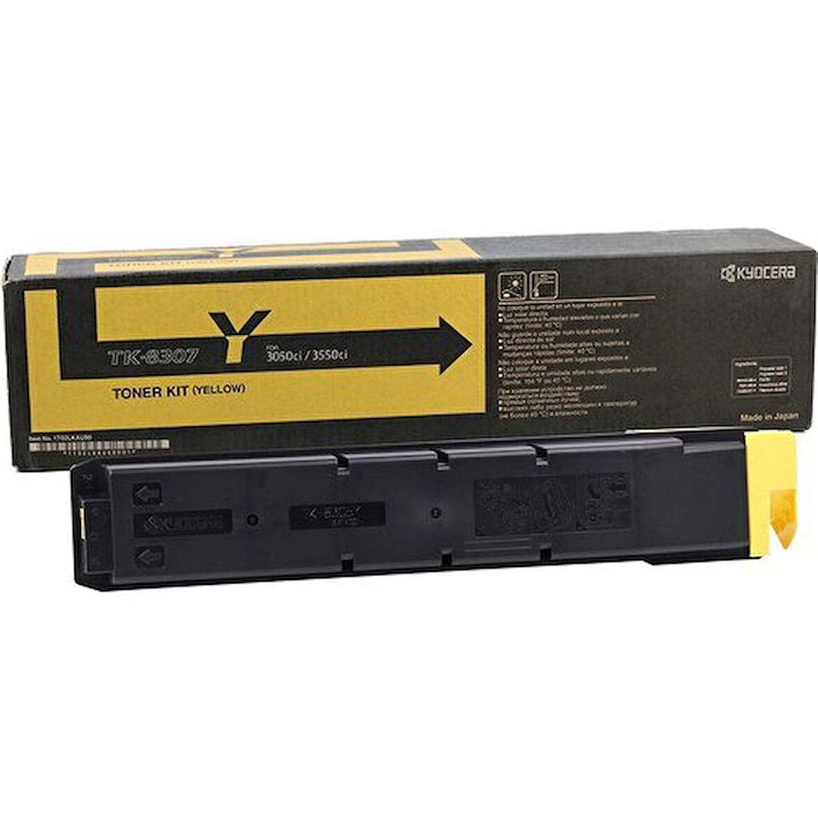 Kyocera Mita TK-8307 Sarı Spot Orjinal Toner Taskalfa 3550i-3035i