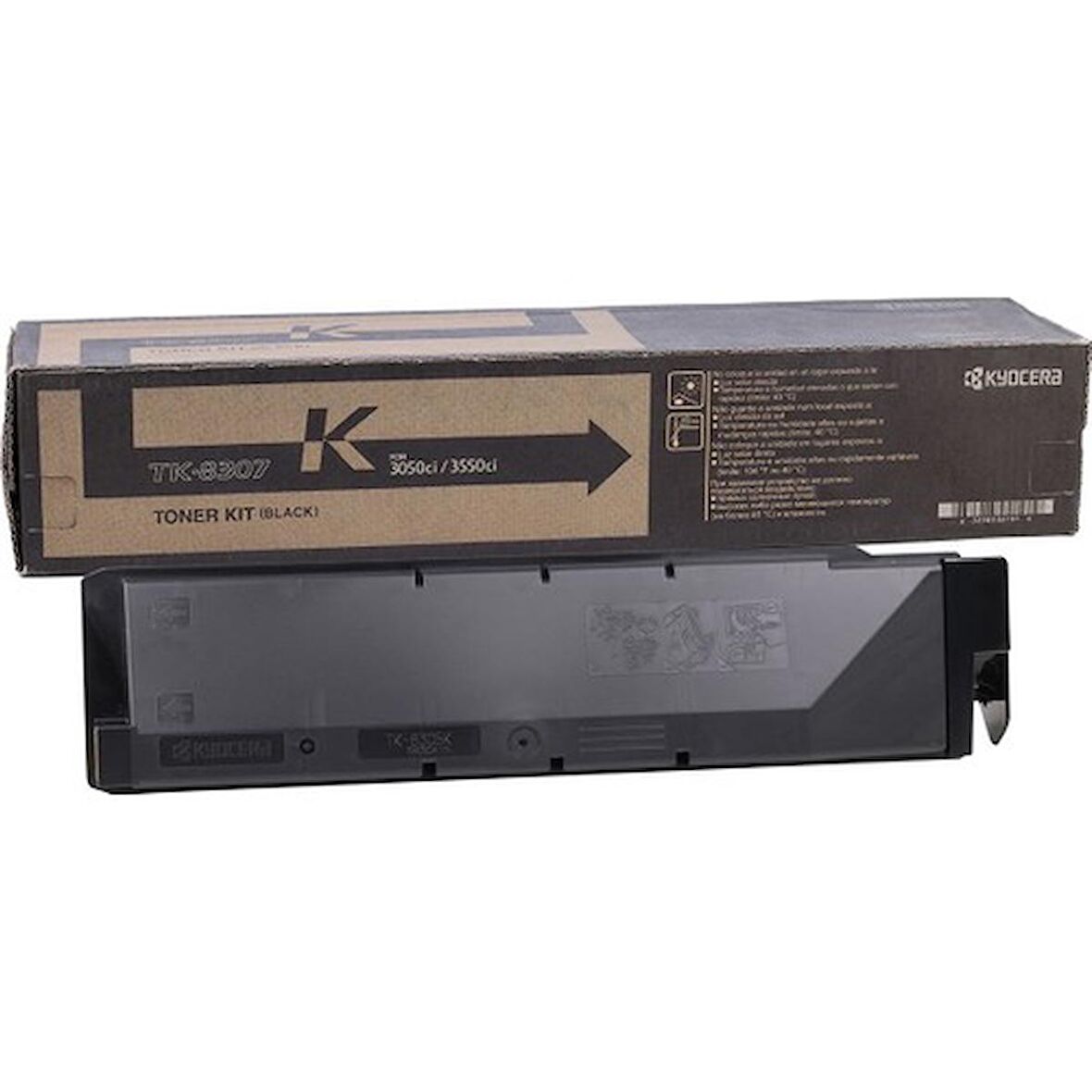 Kyocera Mita TK-8307 Siyah Spot Orjinal Toner Taskalfa 3550i-3035i