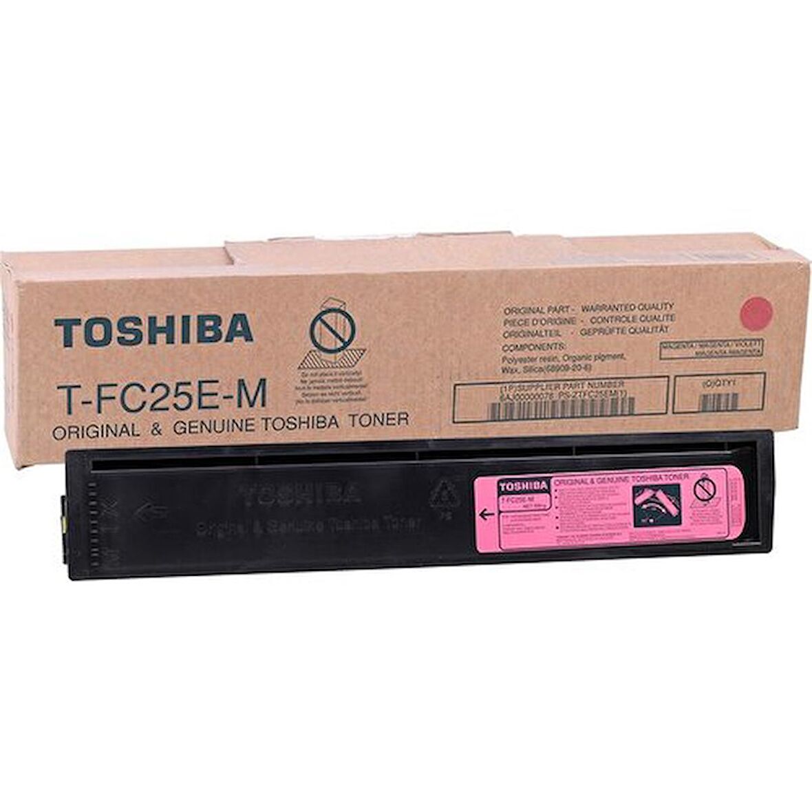 Toshiba T-FC25EM Kırmızı Spot Orjinal Toner E-Studıo 2040C-2540C-3040C-3540C-4540C