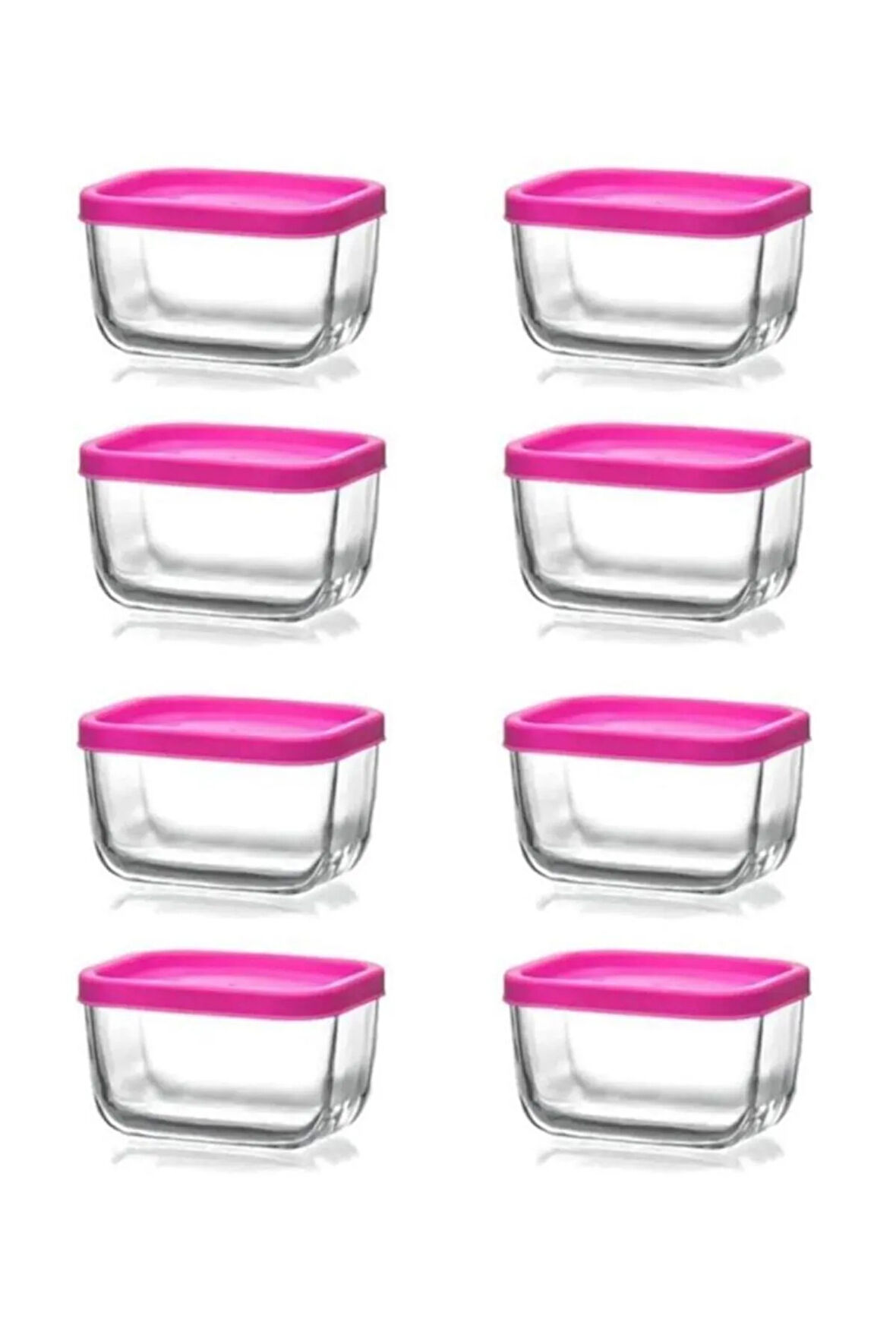 Saklama Kabı Cam Kahvaltılık 8 Li - Saklama Seti 270 Cc