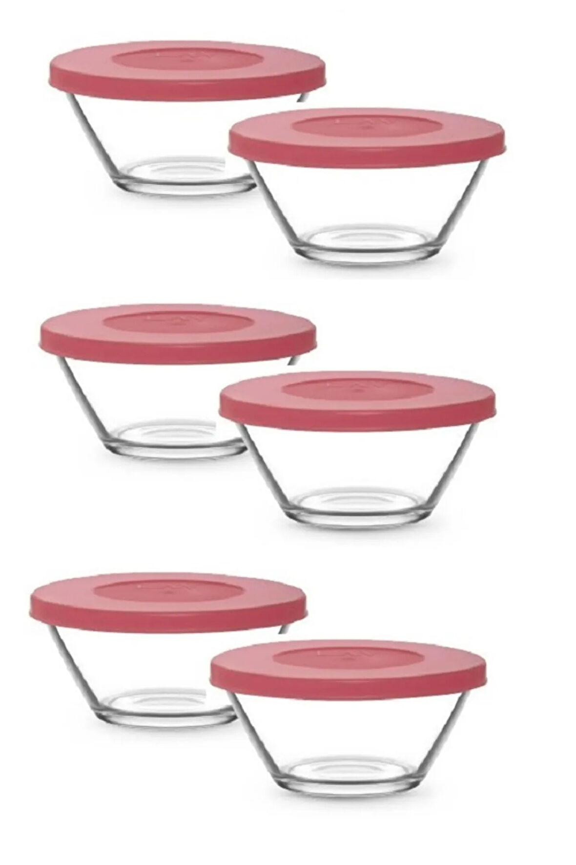 Feyzade Vega Saklama Kabı 6 Adet 215cc