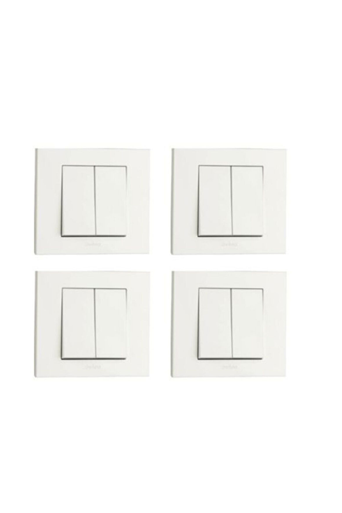 Grano Beyaz Komitatör 4'lü Paket Çerçeve Dahil