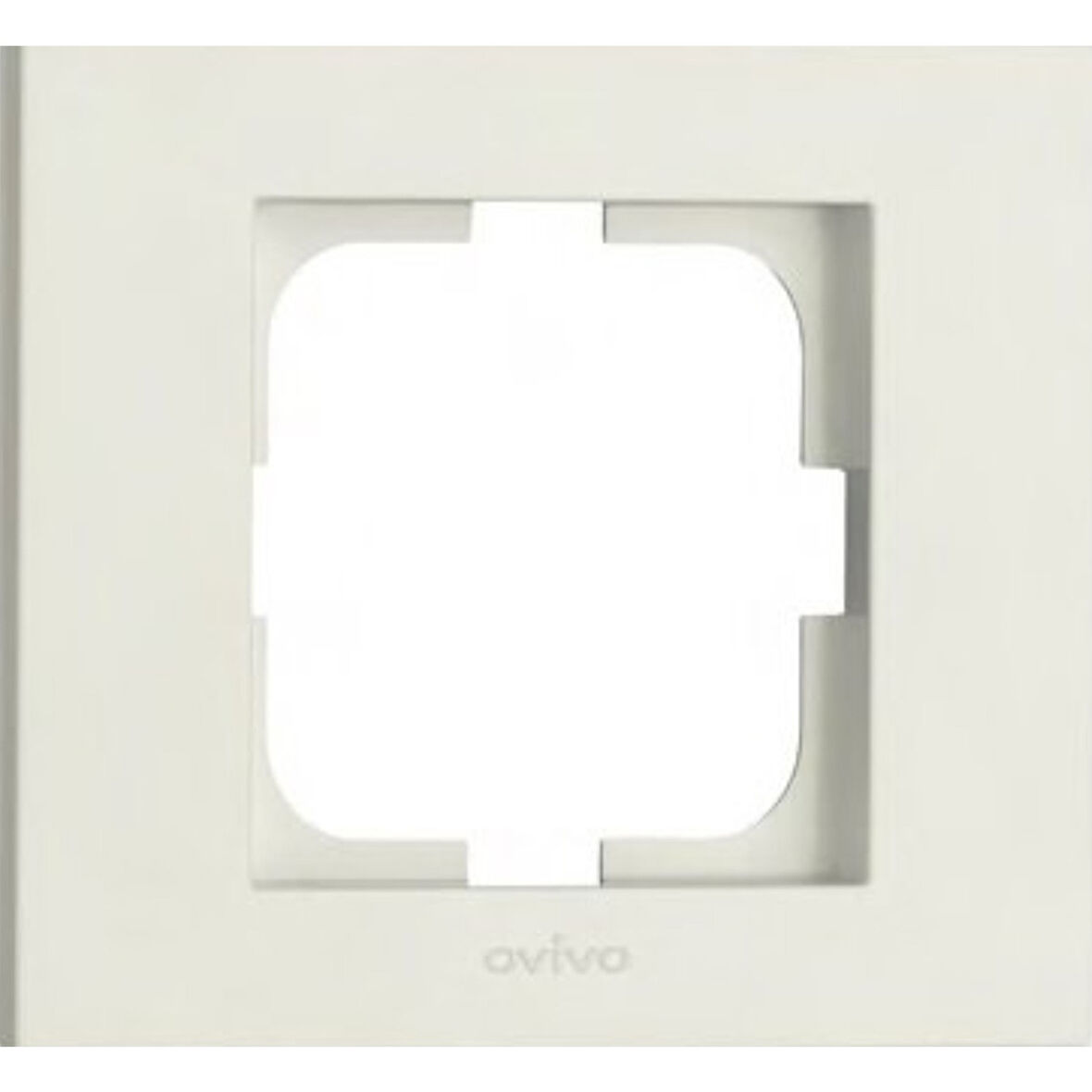 6 Adet Ovivo Grano Beyaz Anahtar, Priz, Vavien, Tv, Telefon, Komütatör, Tekli Çerçeve
