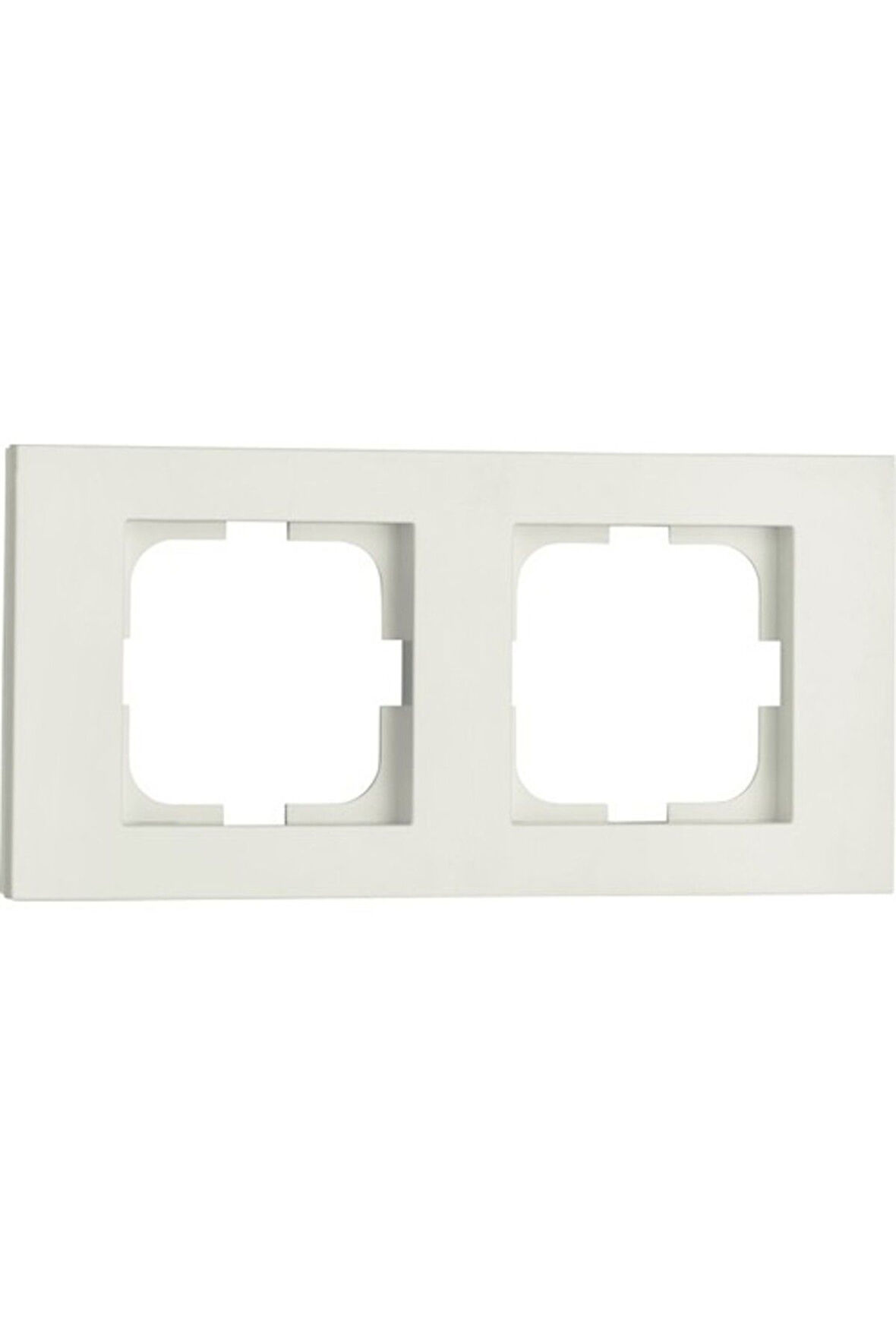 9 Adet Grano Beyaz Ikili Çerçeve 9'lu Paket / Set