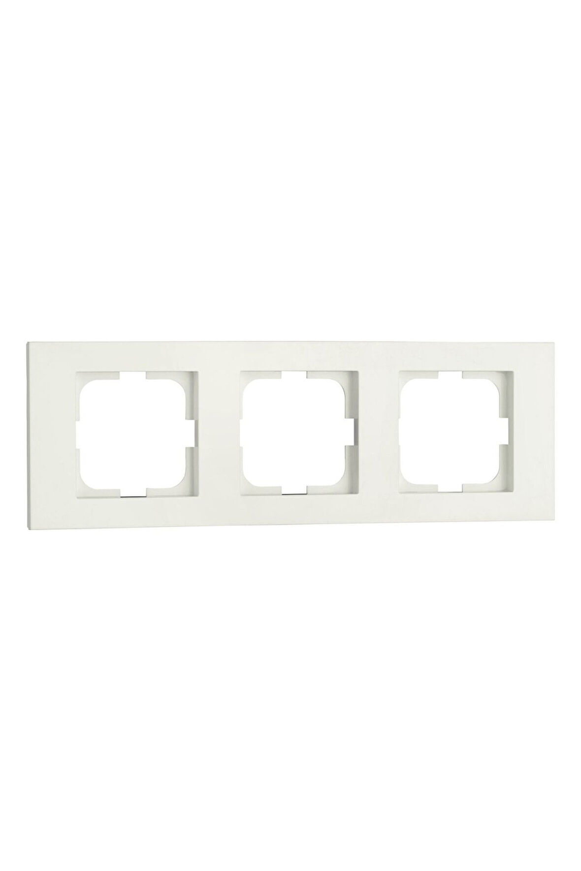 12 Adet Grano Beyaz Üçlü Çerçeve - 12 Adet