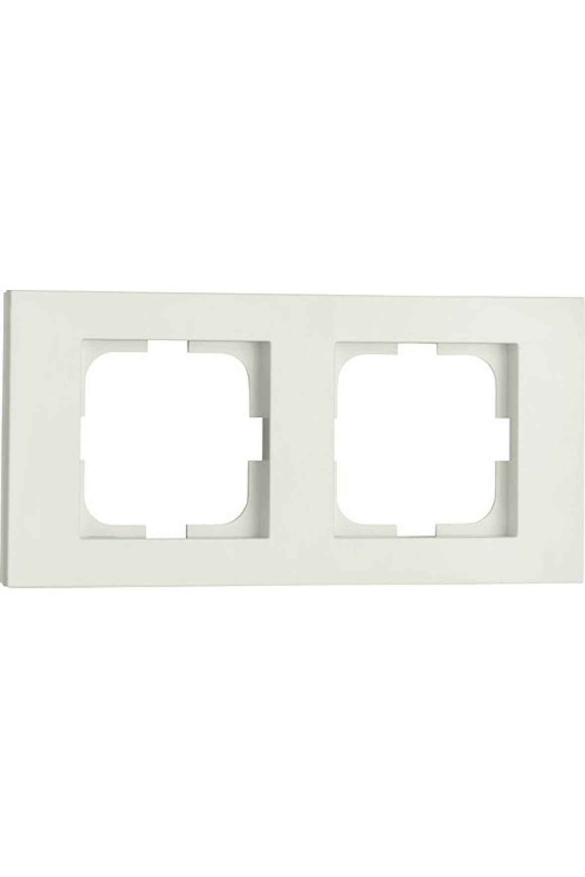 12 Adet Ovivo Grano Beyaz İkili Çerçeve*