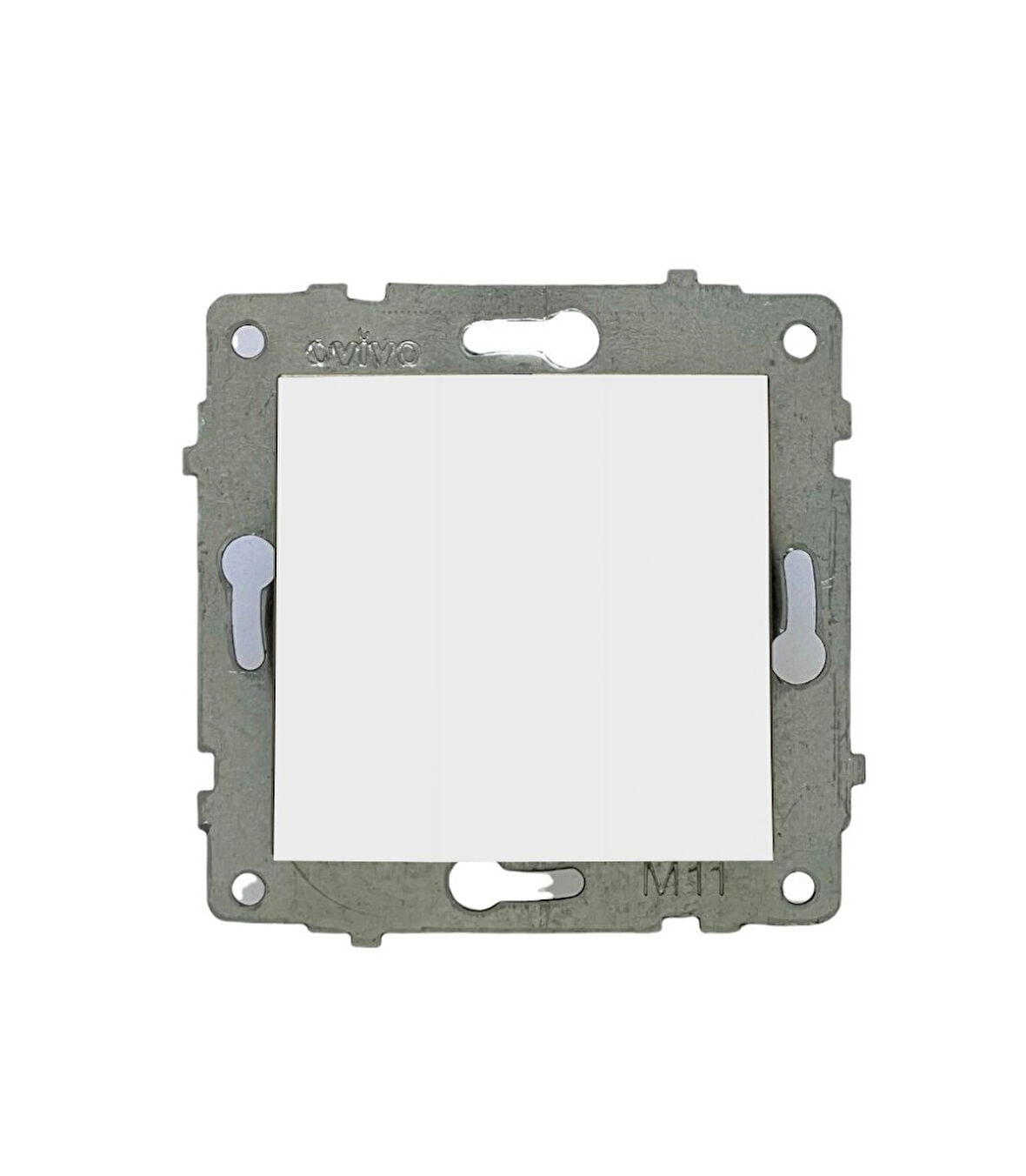 12 Adet Ovivo Grano Beyaz Tekli AnahtarÇERÇEVE HARİÇTİR