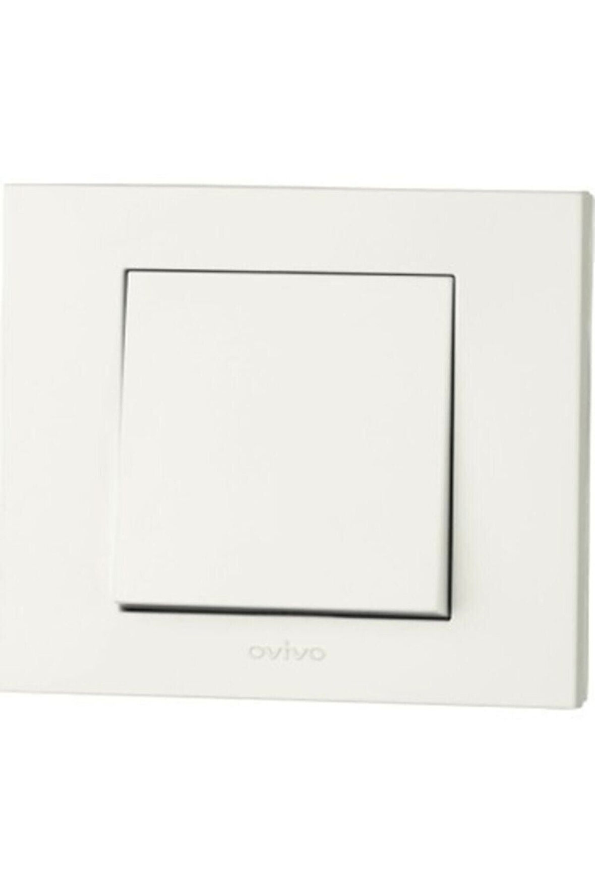 15 Adet Ovivo Grano Beyaz Anahtar Çerçeve Dahil