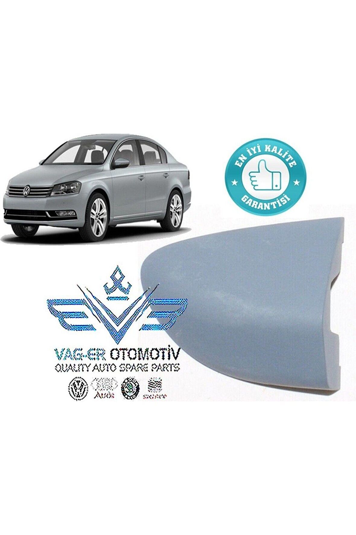 Passat B7 2011-20114 Ön Sağ Dış Kapı Kolu Kapağı Bademi 3C0837880