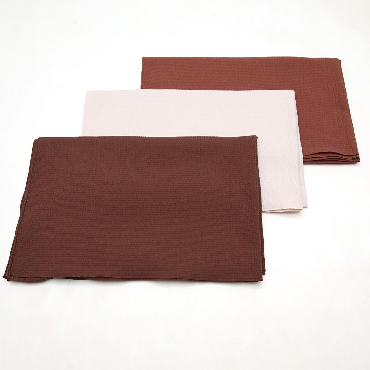 Alcanavm Levidor 3'lü Naturel Cazz Şal 1698753246959