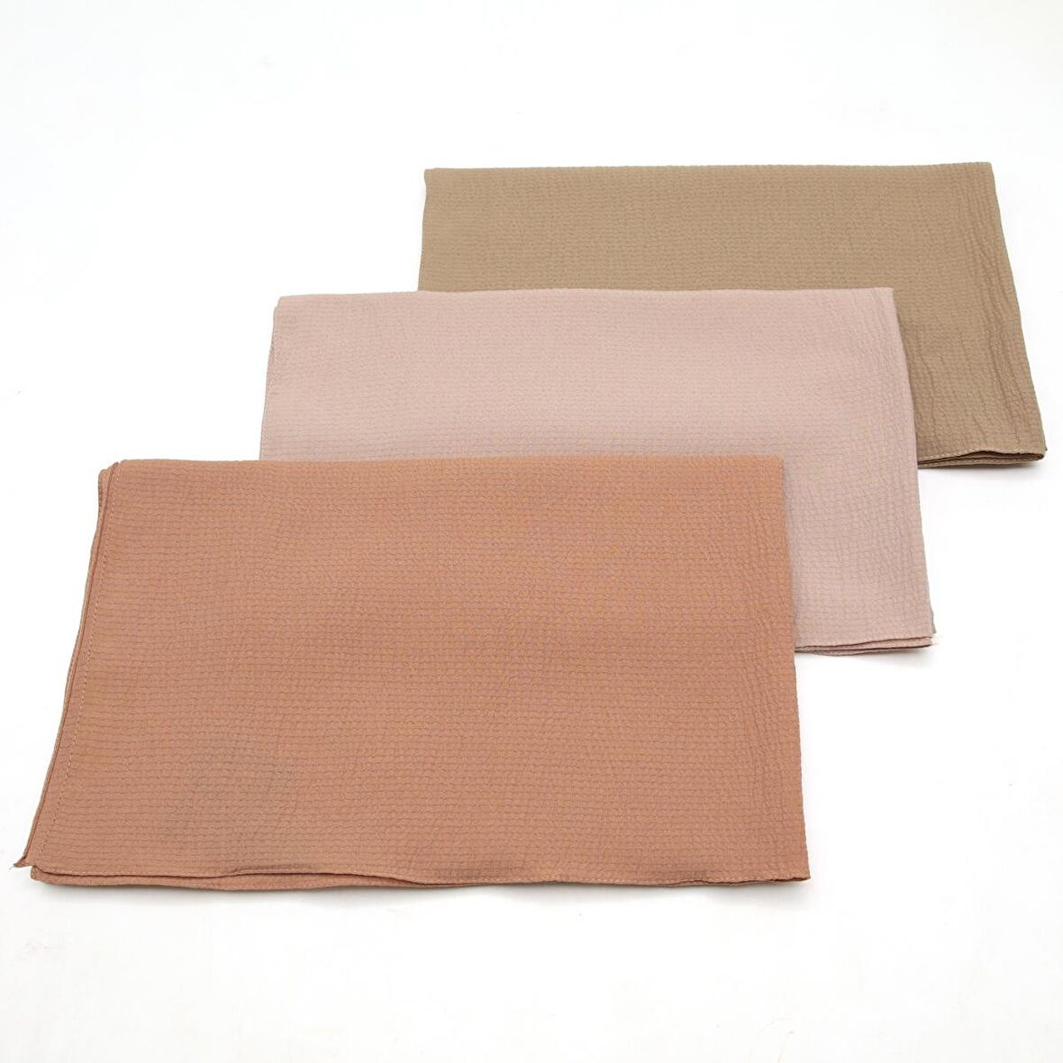 Alcanavm Levidor 3'lü Naturel Cazz Şal 1698753246959