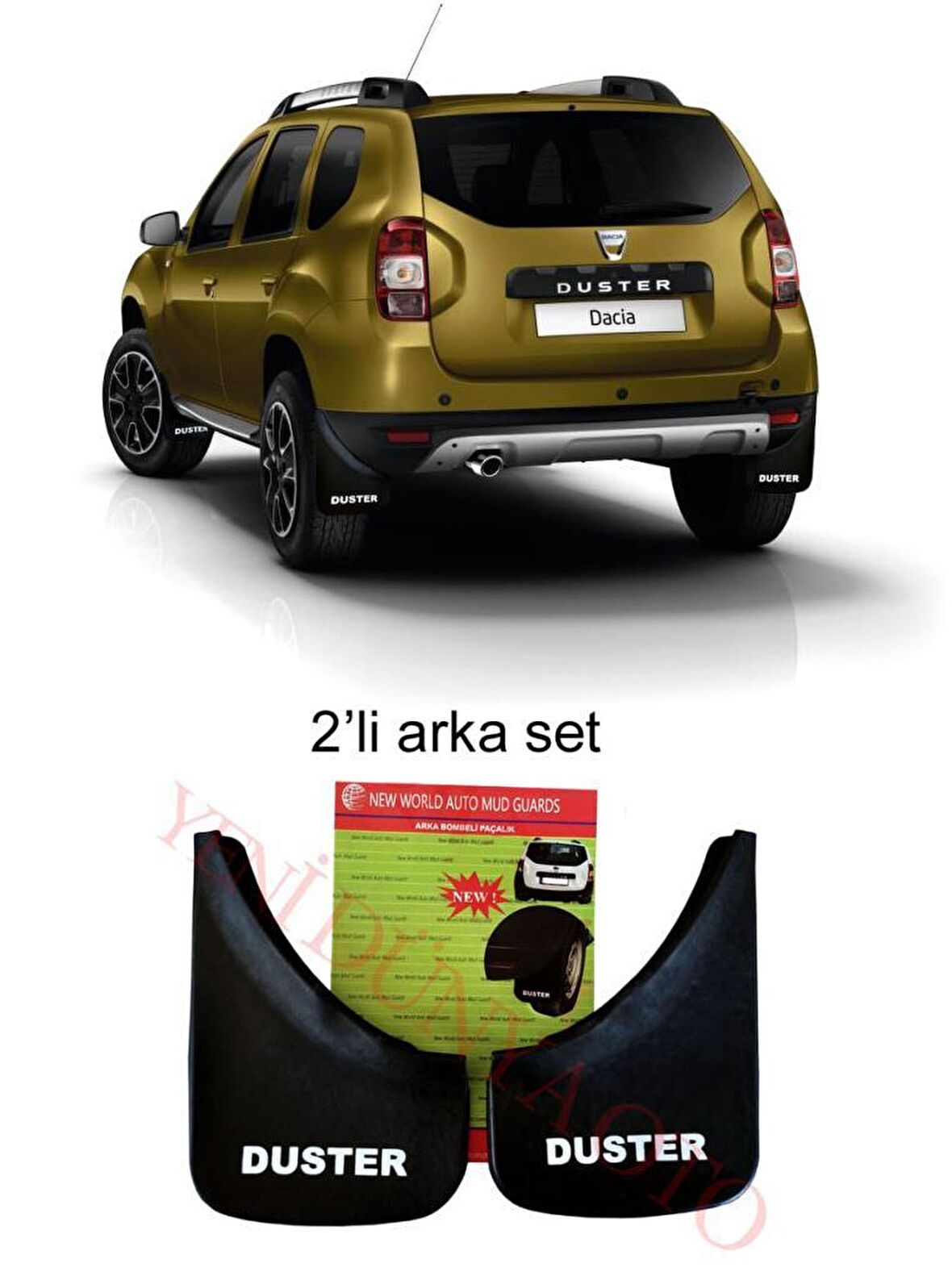 Dacia Duster 2009-2017 2li Paçalık Çamurluk Tozluk DAC1UZ009