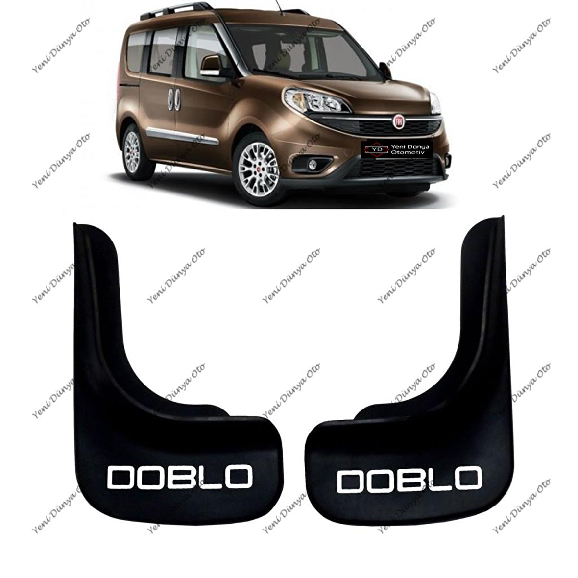 Fiat Doblo D4 2018 Model Sonrası 2li Paçalık Çamurluk Tozluk FIA1UZ025