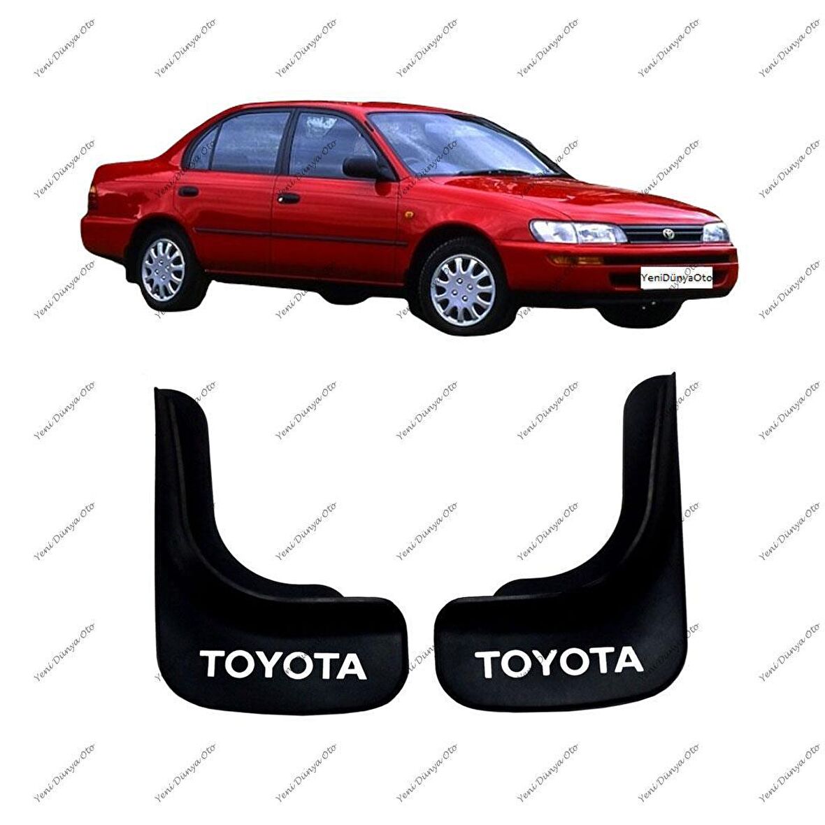 Toyota Corolla 1993-1998 2li Paçalık Çamurluk Tozluk TYT1UZ005