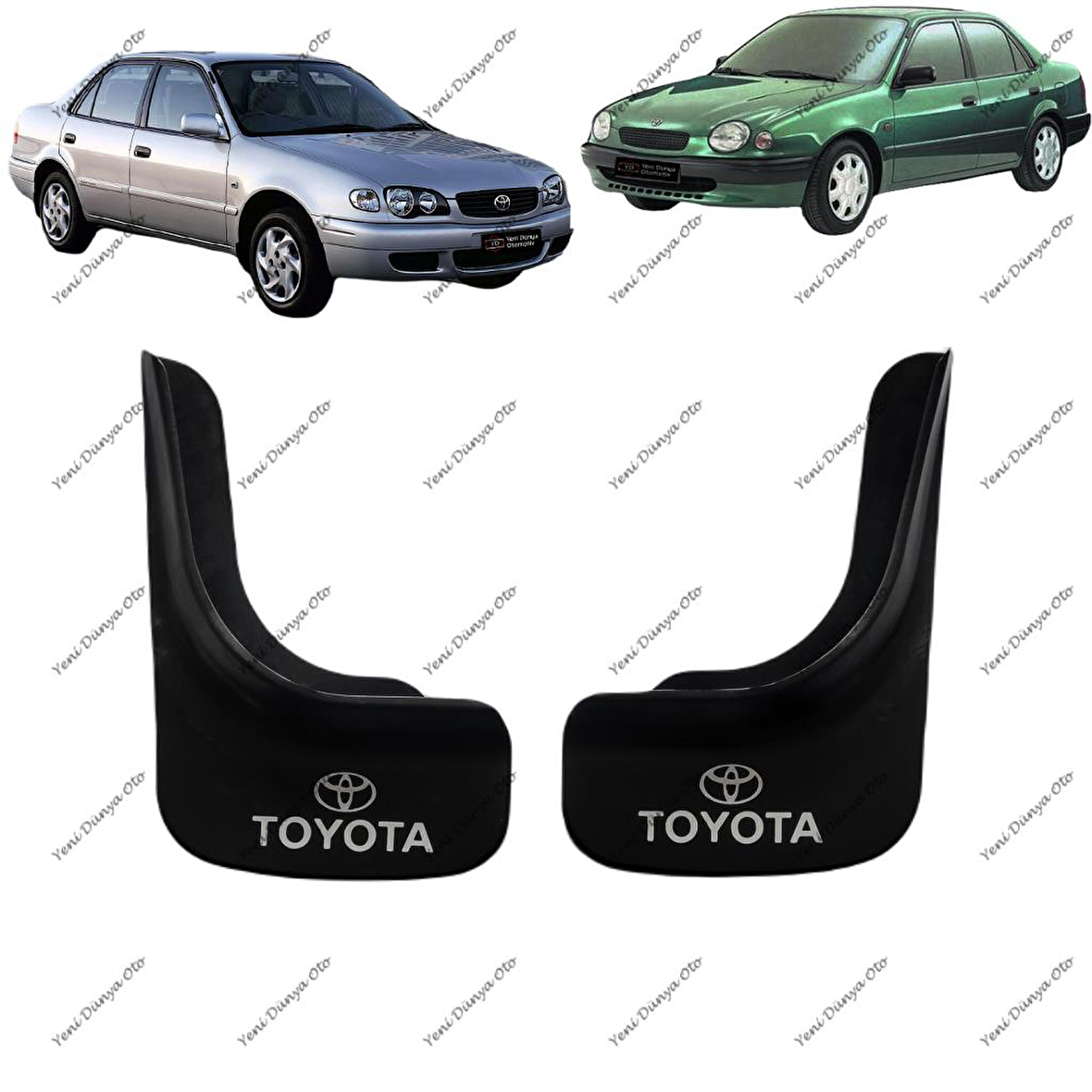 Toyota Corolla 1998-2002 2li Paçalık Çamurluk Tozluk TYT1UZ006