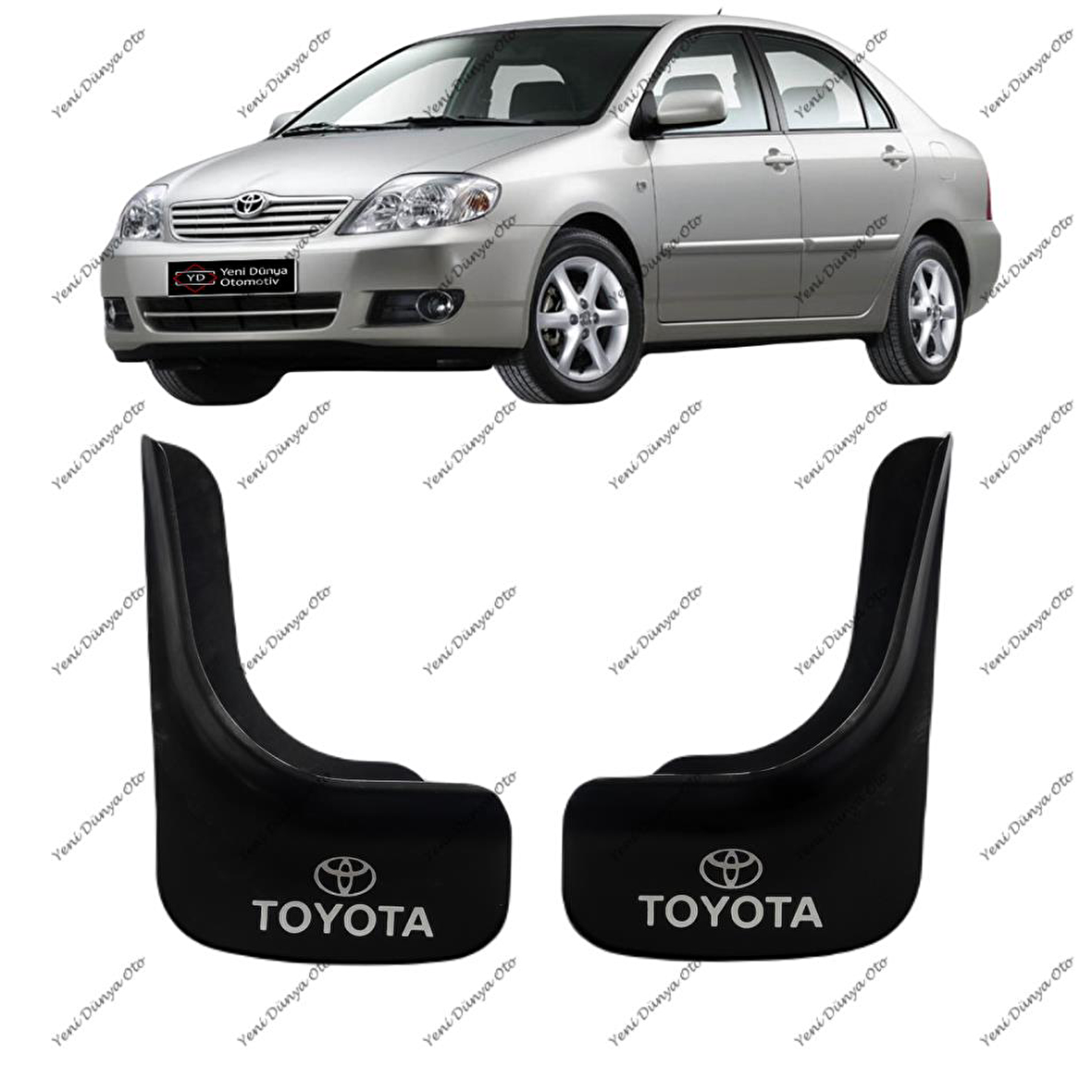 Toyota Corolla 2002-2006 2li Paçalık Çamurluk Tozluk TYT1UZ007