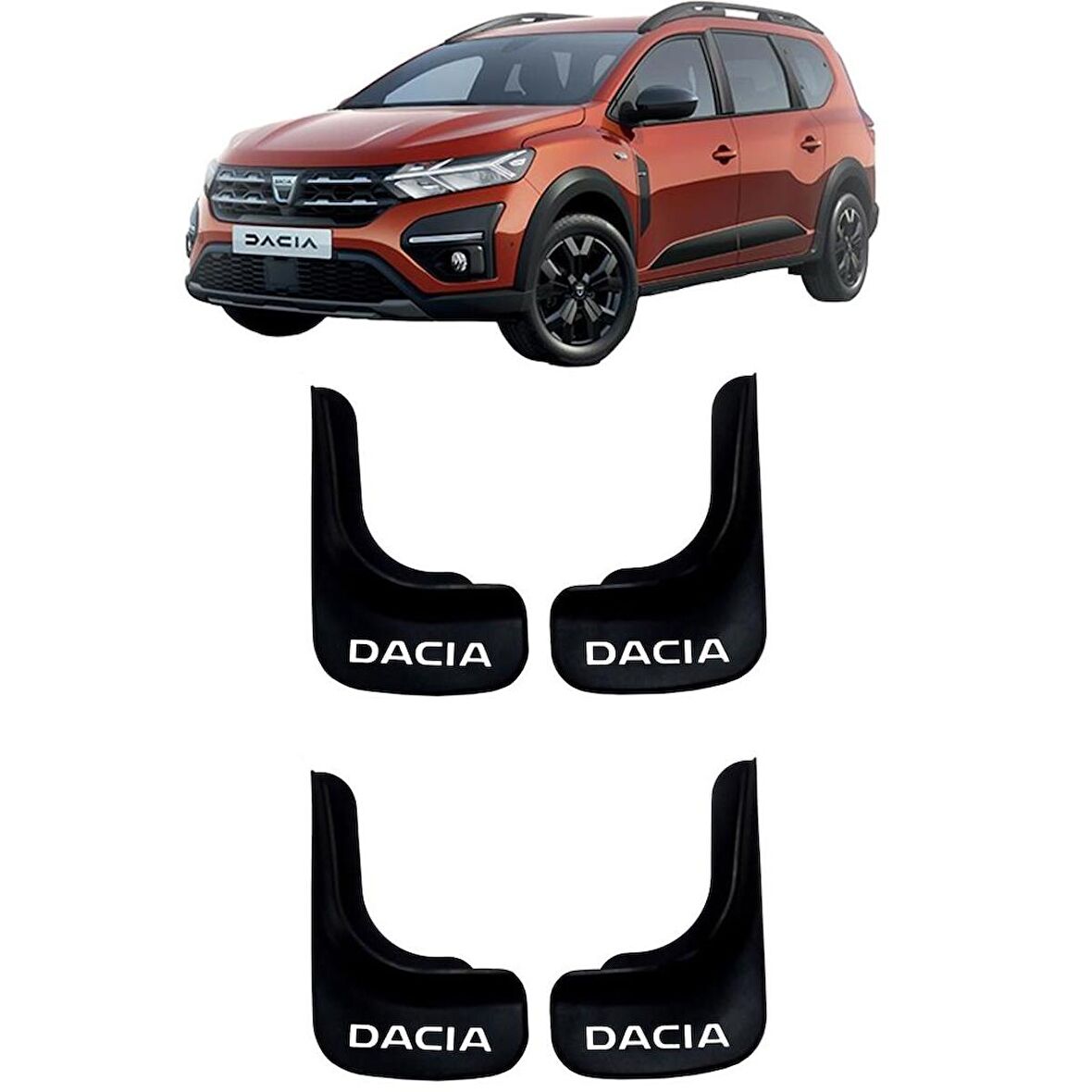 Dacia Jogger 4'lü Set (Ön Arka) Paçalık Çamurluk Tozluk DAC1UX013