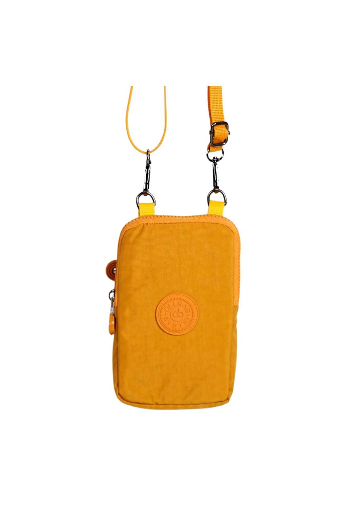 SİA ÇANTA Krinkıl Kumaş Küçük Boy Telefonluklu Saglam Kullanışlı Örgü Kemer Askılı Çapraz Çanta