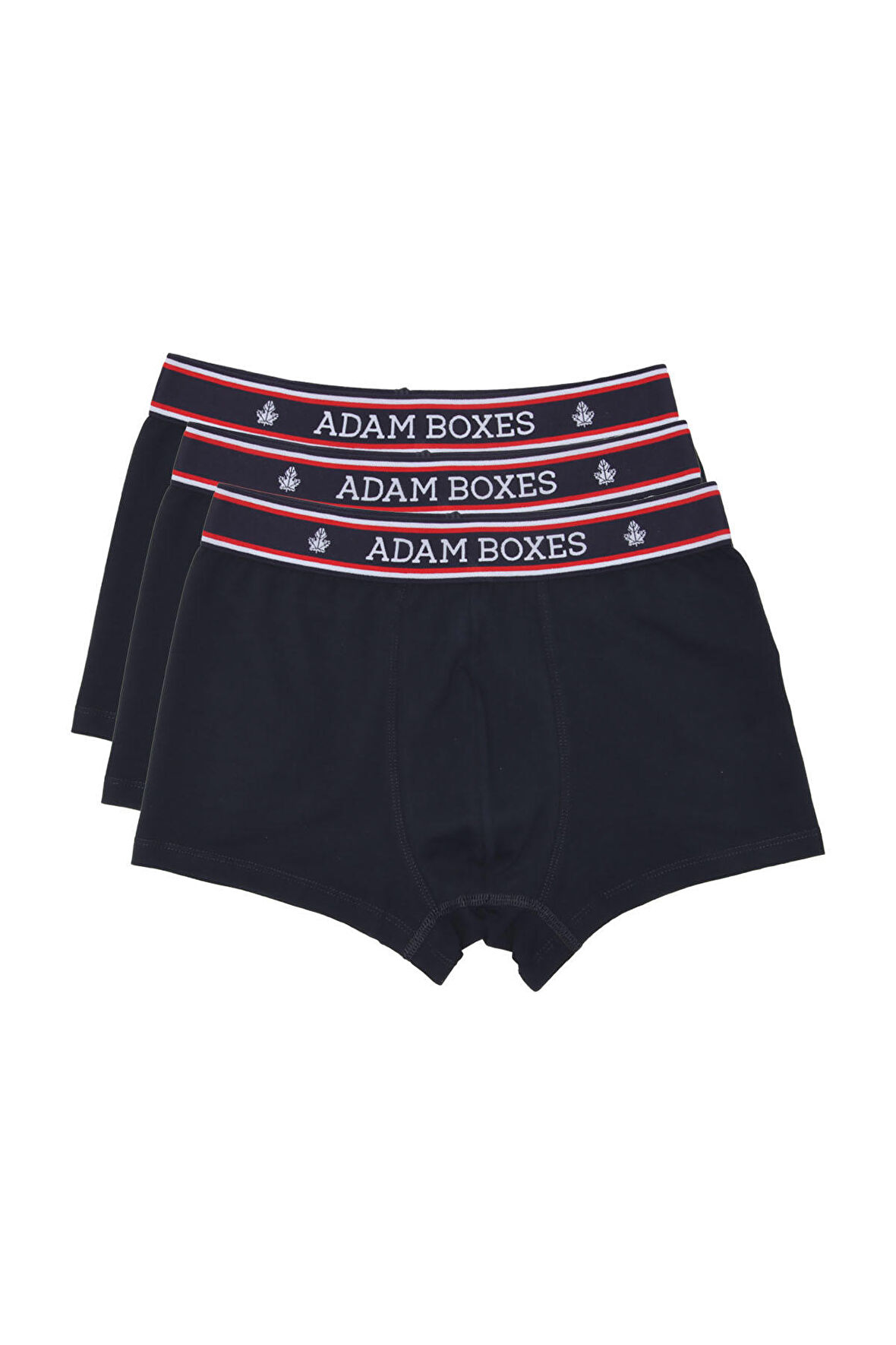 Adam Boxes Boxer Trunk Neo-Maritime 
3'lü Paket - Lacivert